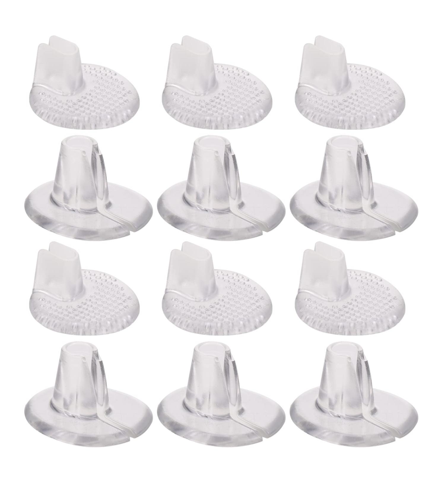 Minkissy Flip Flop Gel Pad - 8 Pairs Silicone Toe Protectors & Sandal Pillows for Men & Women | Slipproof High Heel & Thong Slipper Inserts - Buy Online on GoSupps.com