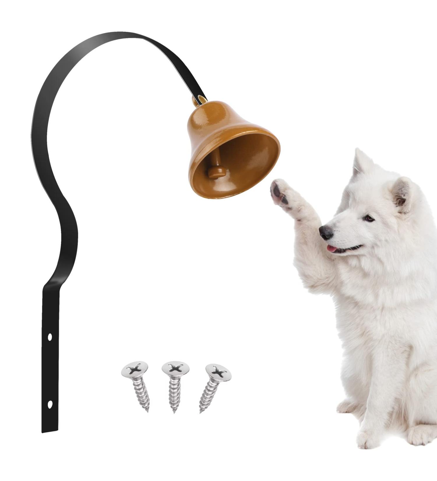 Shop Owner Dog Training Bell | Metal Wall-Mounted Door Bell - SliverDeW - Buy Online on GoSupps.com