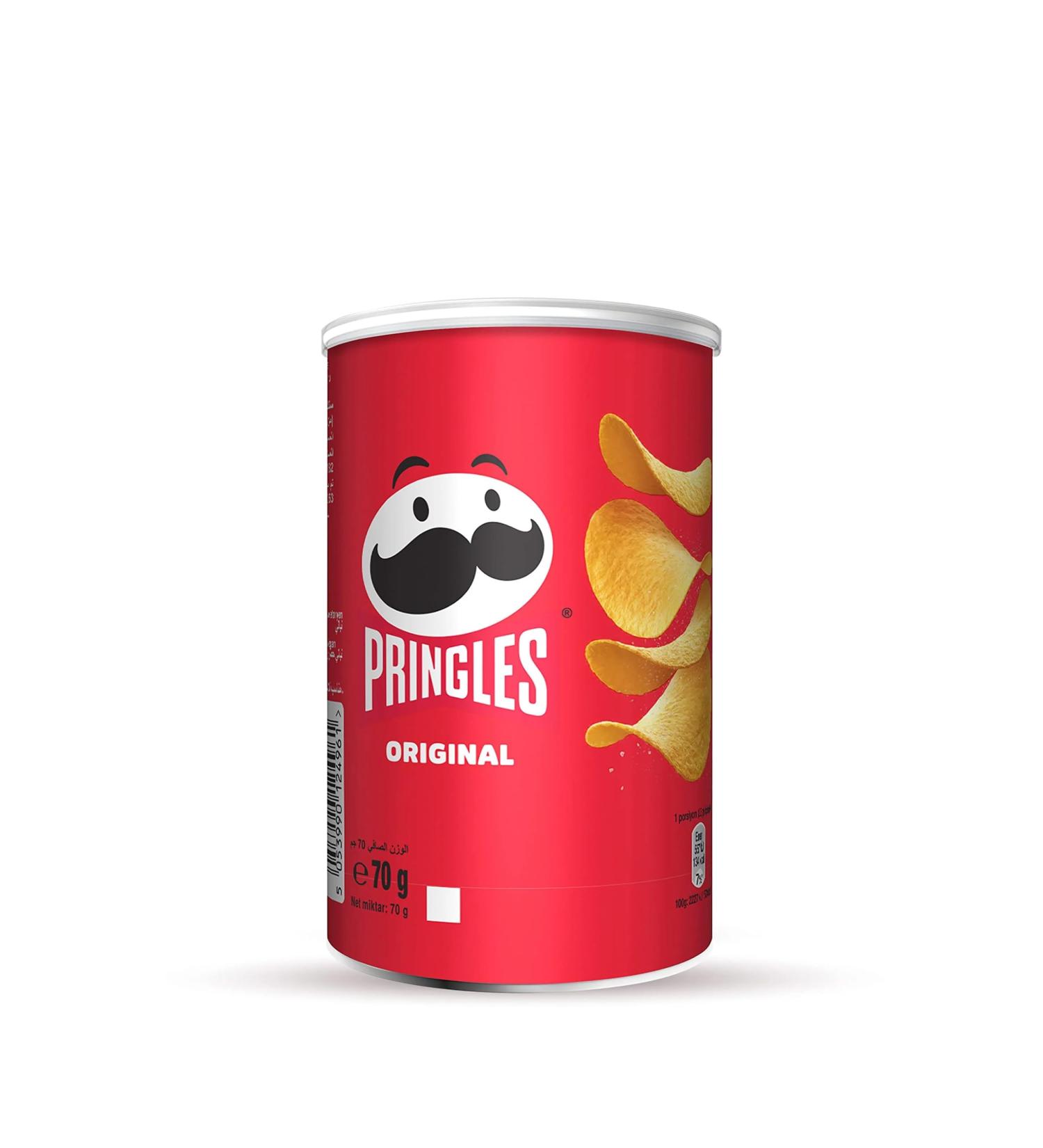 Pringles Original Crisps Can 70g-Food