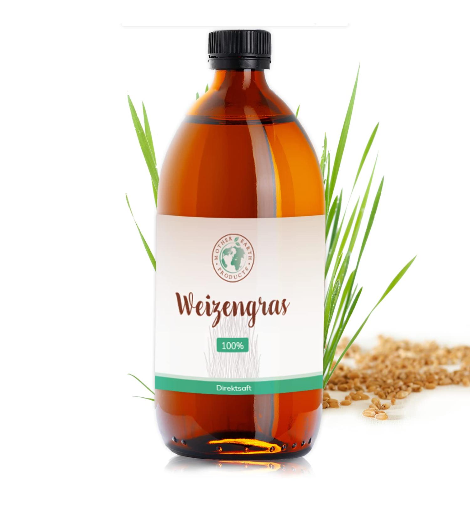 Wheat grass 100% direct juice (500 ml) - Buy Online on GoSupps.com
