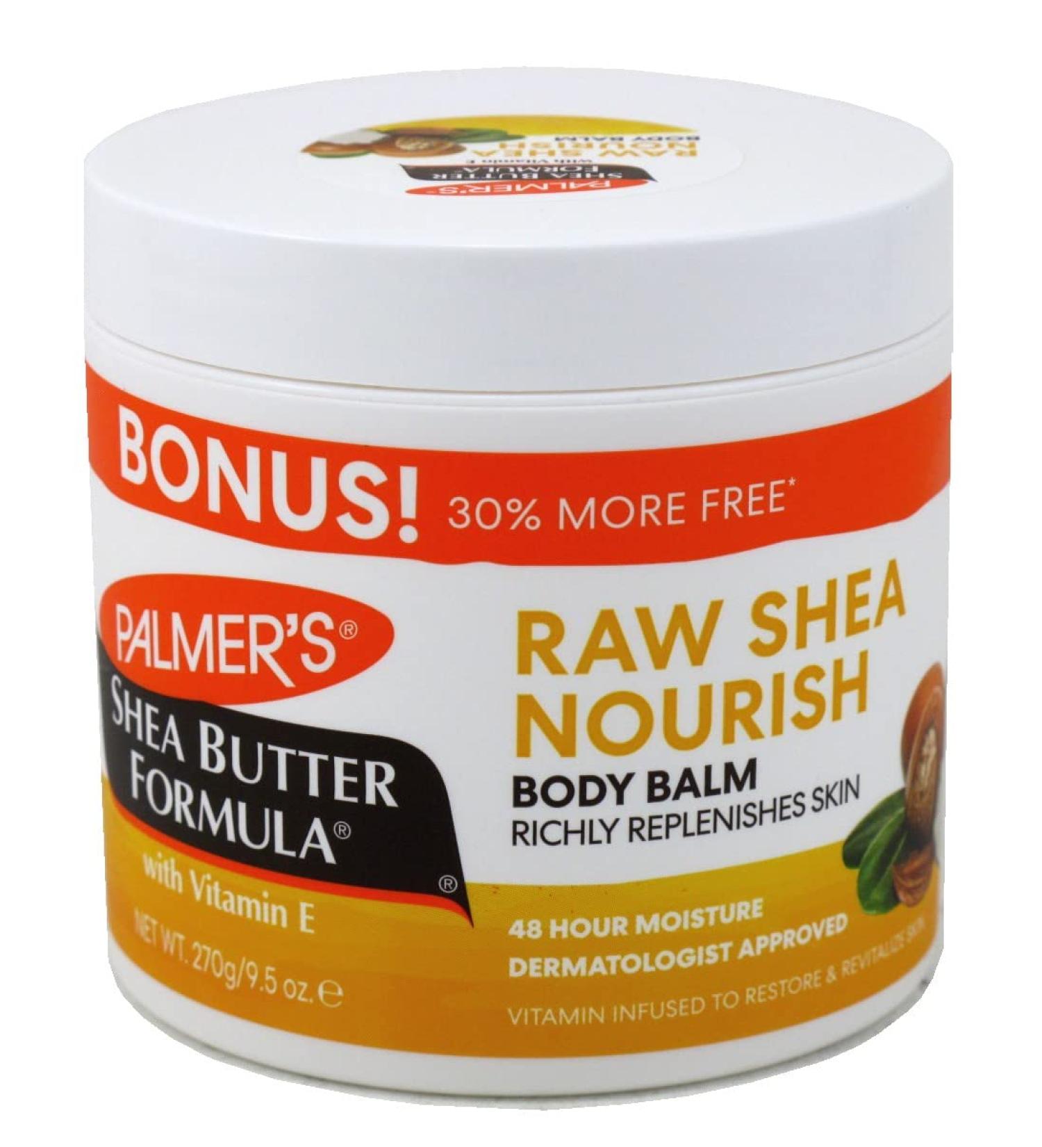 Palmers Shea Formula Raw Shea Balm 9.5oz - Hydrating Body Butter - Buy Online on GoSupps.com