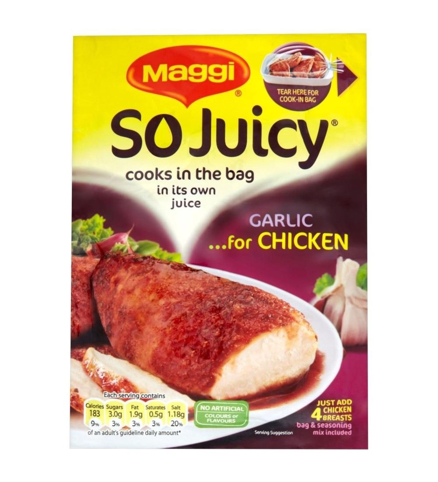 Maggi Maggi So Juicy Garlic on Chicken (30 g) - Pack of 6