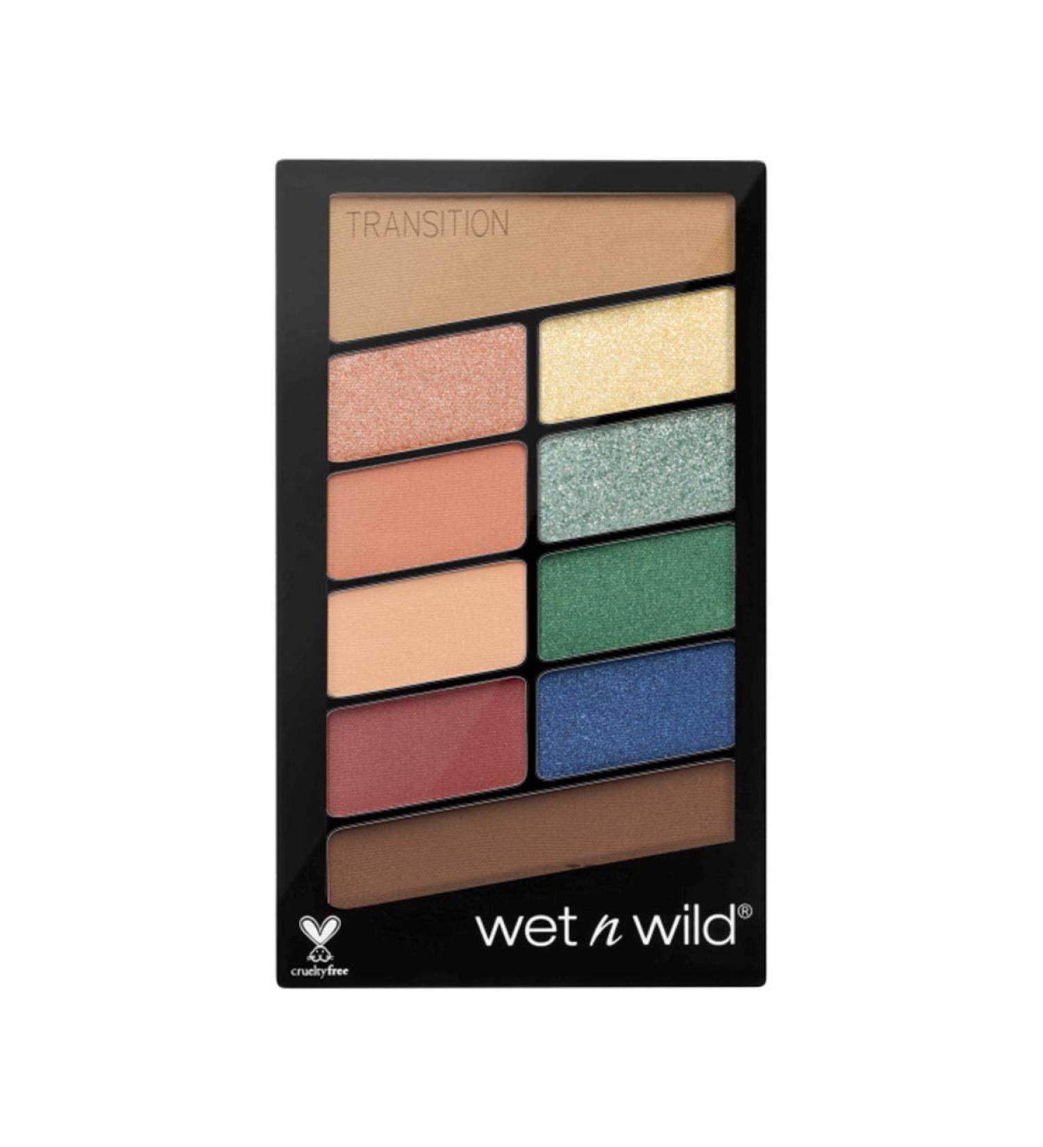 Buy Wet n Wild Color Icon 10-Pan Eyeshadow Palette - Vegan | Shimmer & Matte Shades for Day & Evening Looks | Easy to Blend Extreme Hold - Buy Online on GoSupps.com