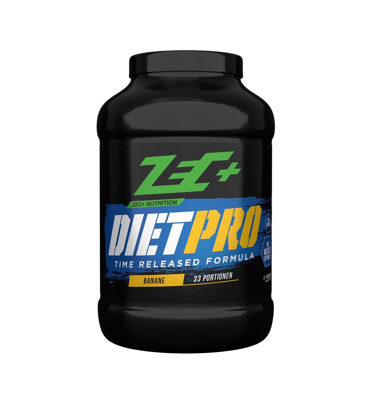 ZEC+ Diet Pro - 1000g Banana Flavor | Best International Shipping for Fitness Nutrition - Buy Online on GoSupps.com