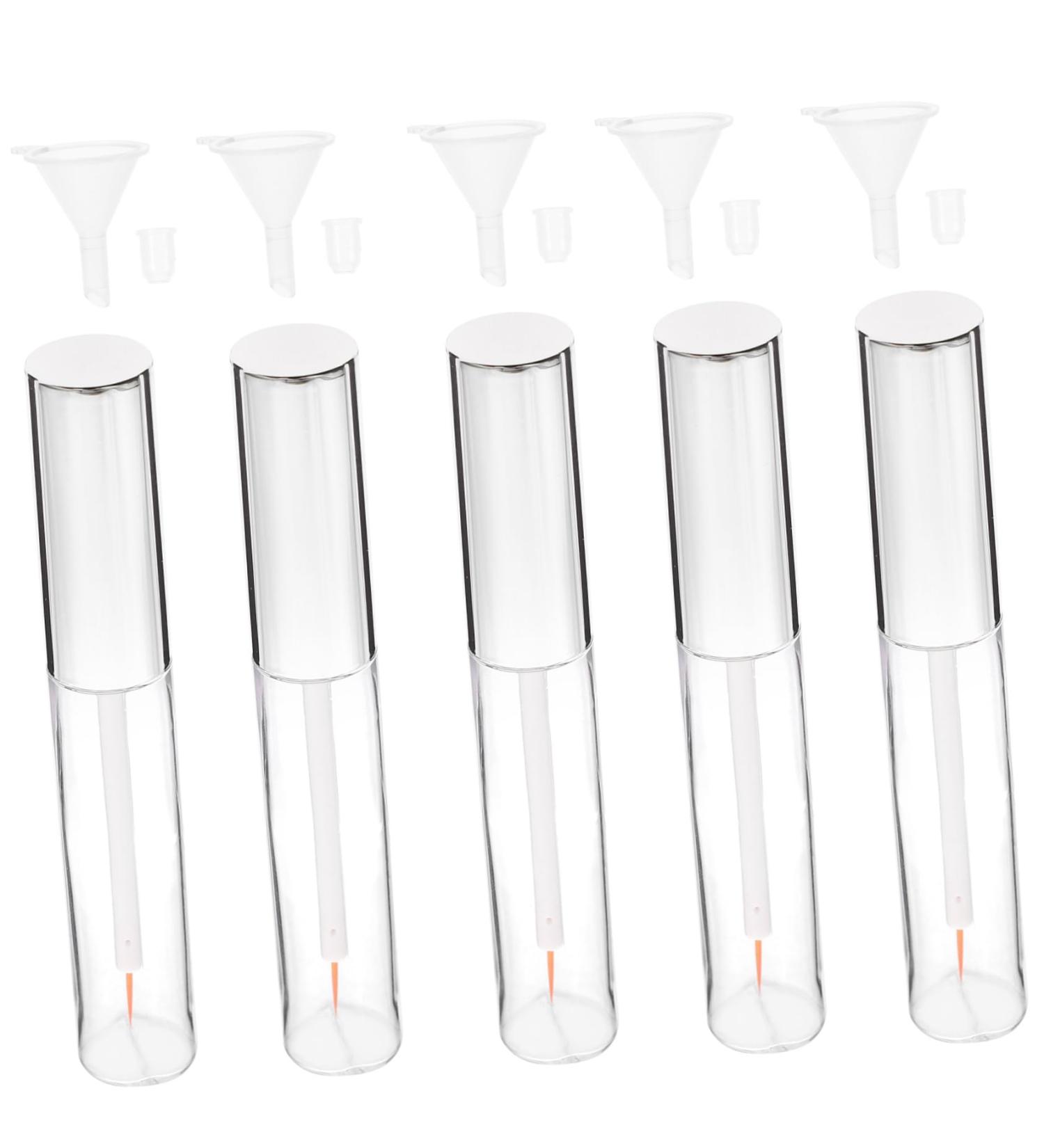 Gogogmee 35 Pcs Mascara Tube Vial Multifunctional Cleaning Spray Oil Applicator Cuticle Oil Oils Transparent - Buy Online on GoSupps.com