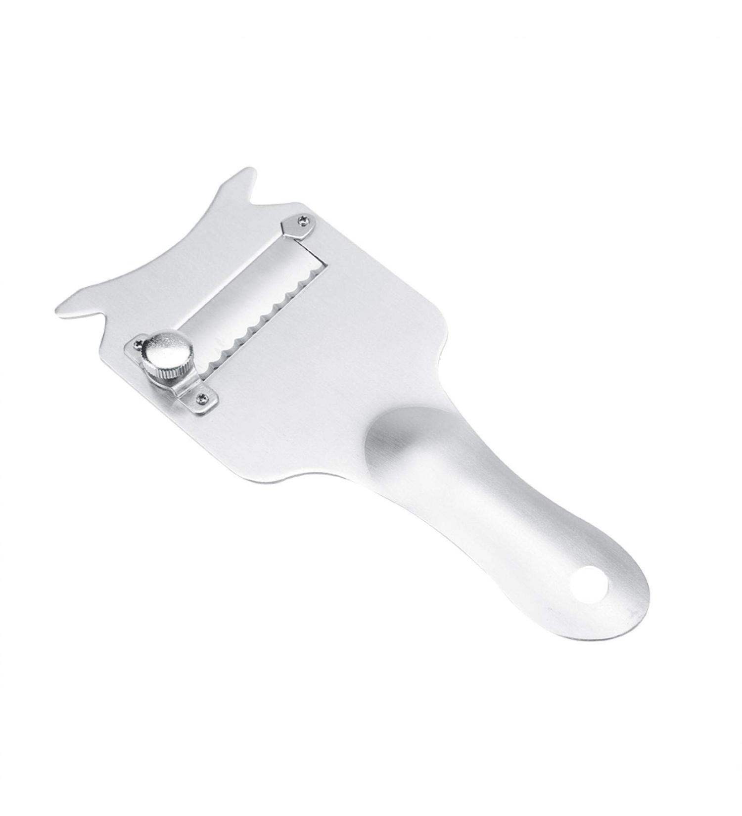Fdit Stainless Steel Truffle Cheese Cutter Adjustable Blade Chocolate Shaver for Perfect Slices | Kitchen Gadgets for Gourmet Cooking - Buy Online on GoSupps.com