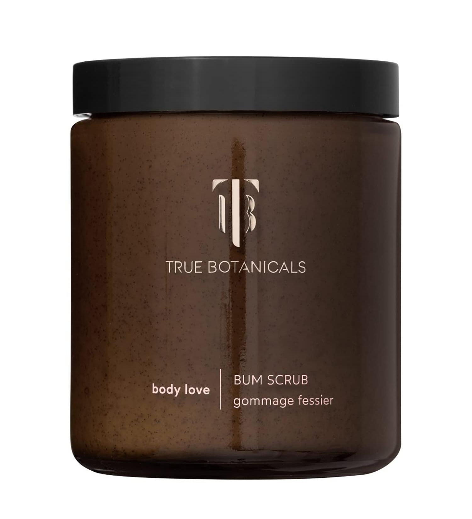 True Botanicals Bum Scrub | Natural Non-Toxic Exfoliator | Cruelty-Free Body Care | Regulate Sebum & Nourish Skin | MADE Safe (8 fl oz - Buy Online on GoSupps.com