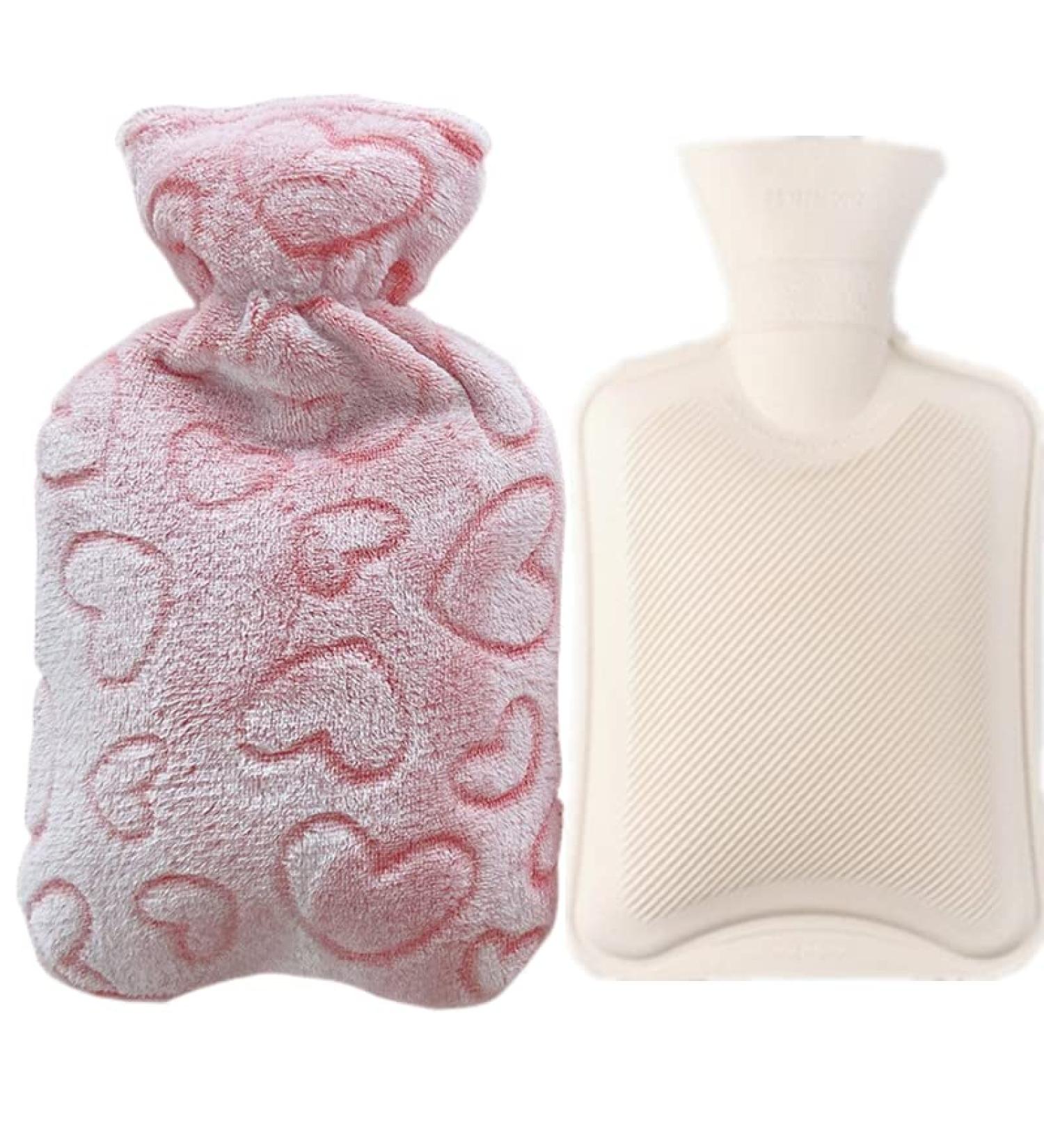 MYAMIA Christmas Winter Hot Water Bag 1L - Cozy Lid Bottle for Hand & Foot Warmth - Perfect Pocket Companion - Buy Online on GoSupps.com