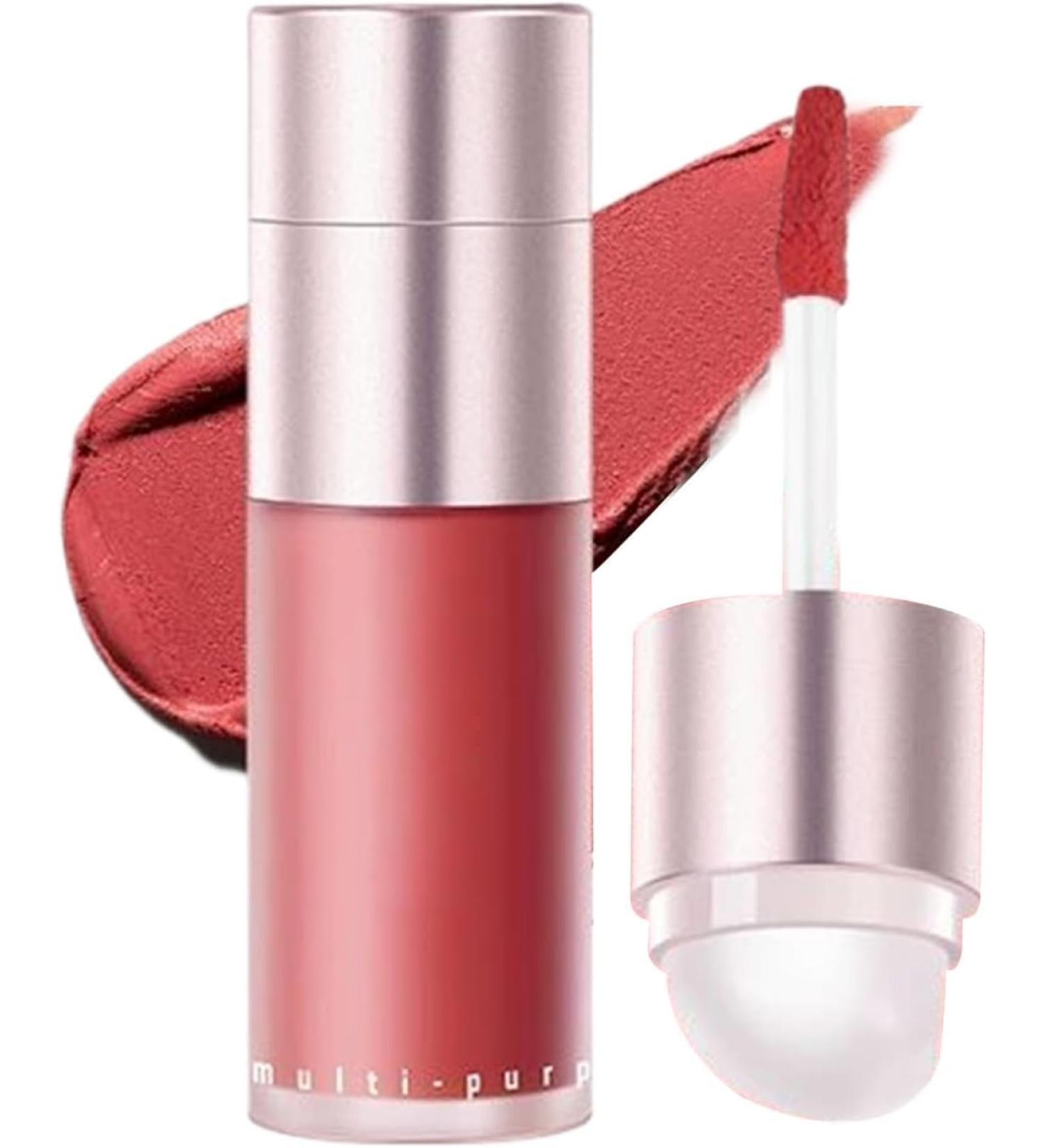  HJBGBQKTS Blush Stick: Suitable for eyes lips and face. Velvety matte finish for effortless blending. Multi-purpose cosmetic. - Buy Online on GoSupps.com