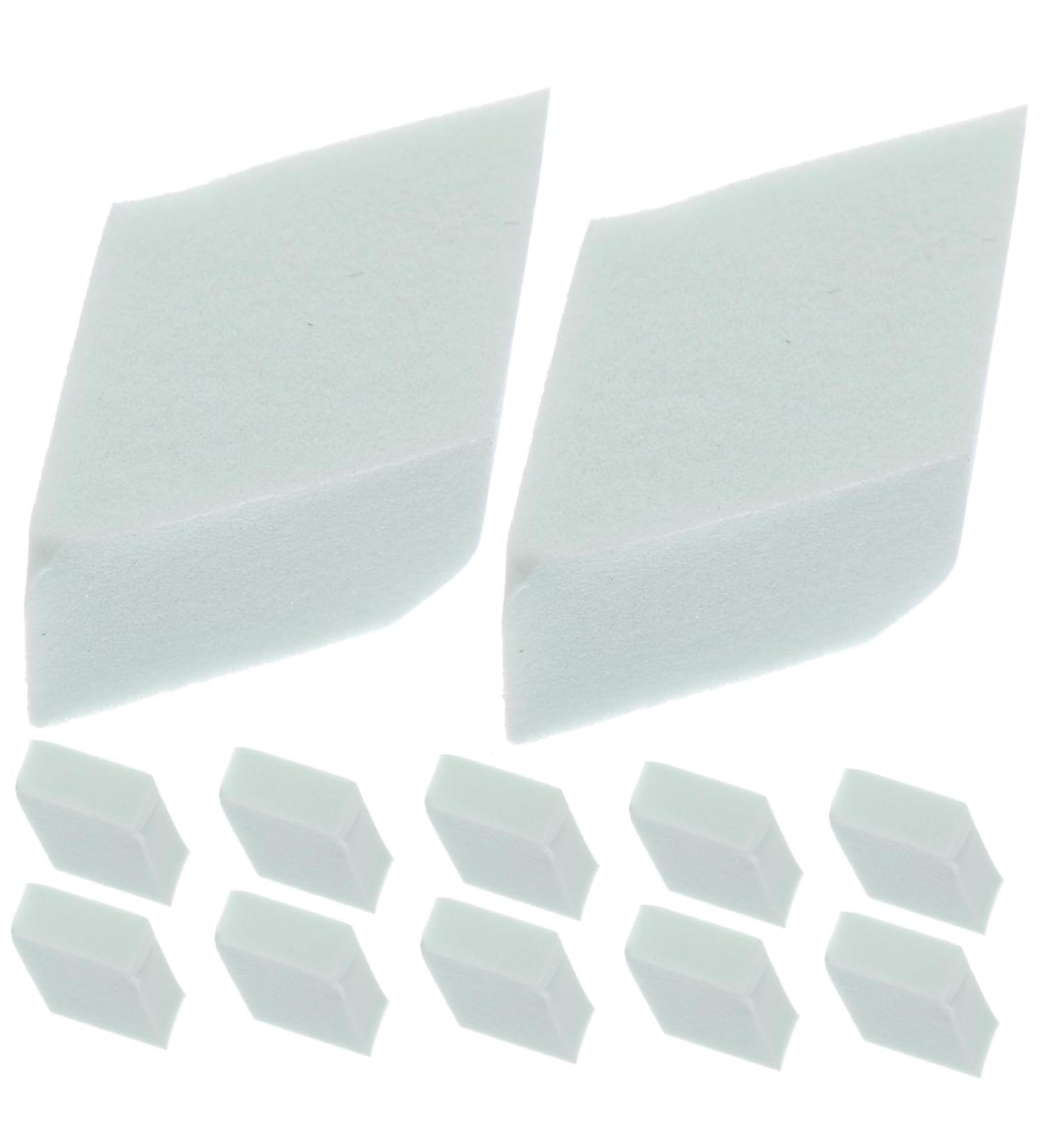 NOLITOY 2 Foundation Makeup Sponge | Versatile Wet & Dry Cosmetic Puff for Flawless Makeup & Cleansing | International Shipping Available - Buy Online on GoSupps.com