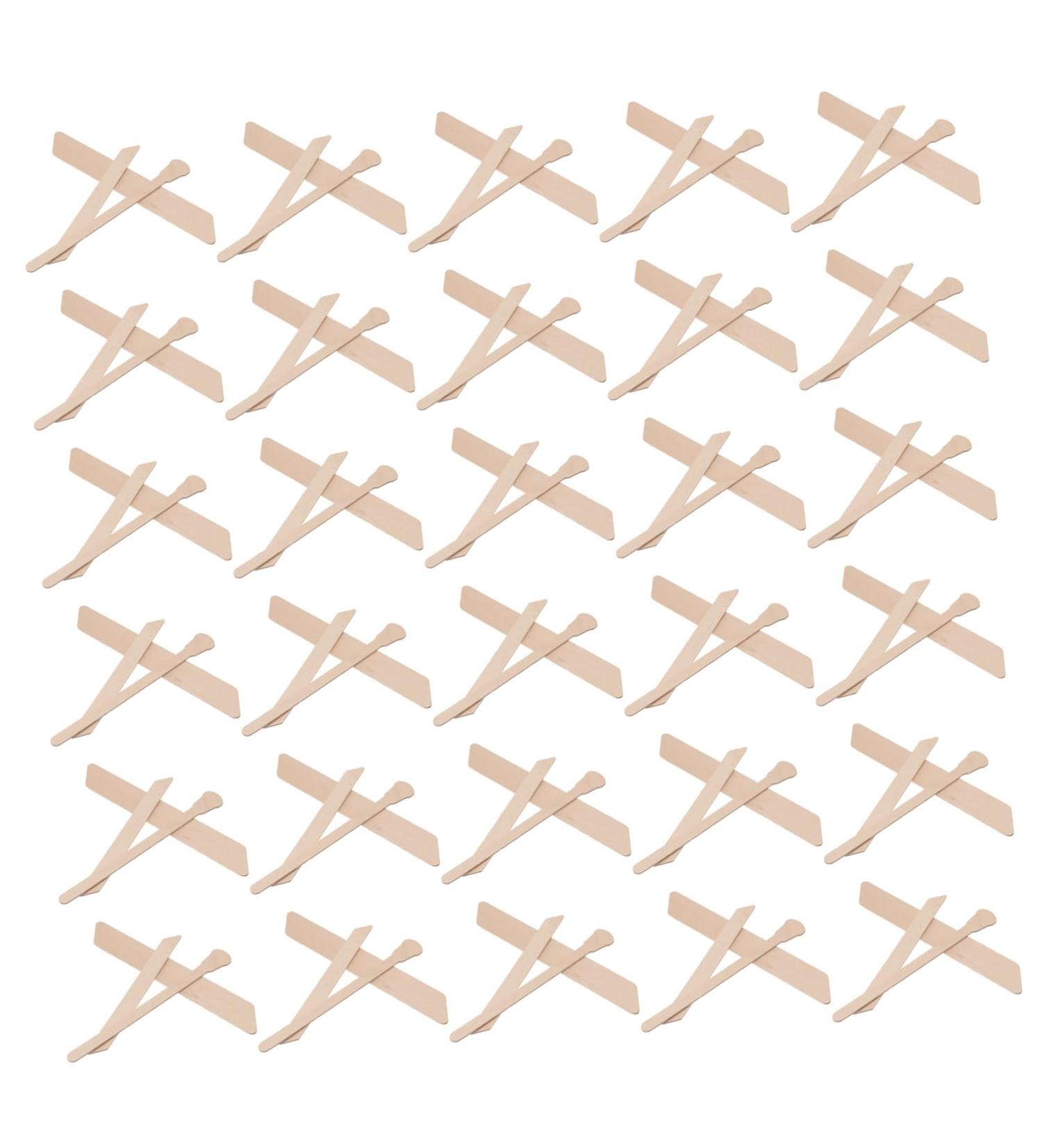 FOMIYES 600 STK Wooden Wax Strip Applicator - Face Hair Removal Tool for Smooth Skin | Best Waxing Accessories for Makeup - Buy Online on GoSupps.com