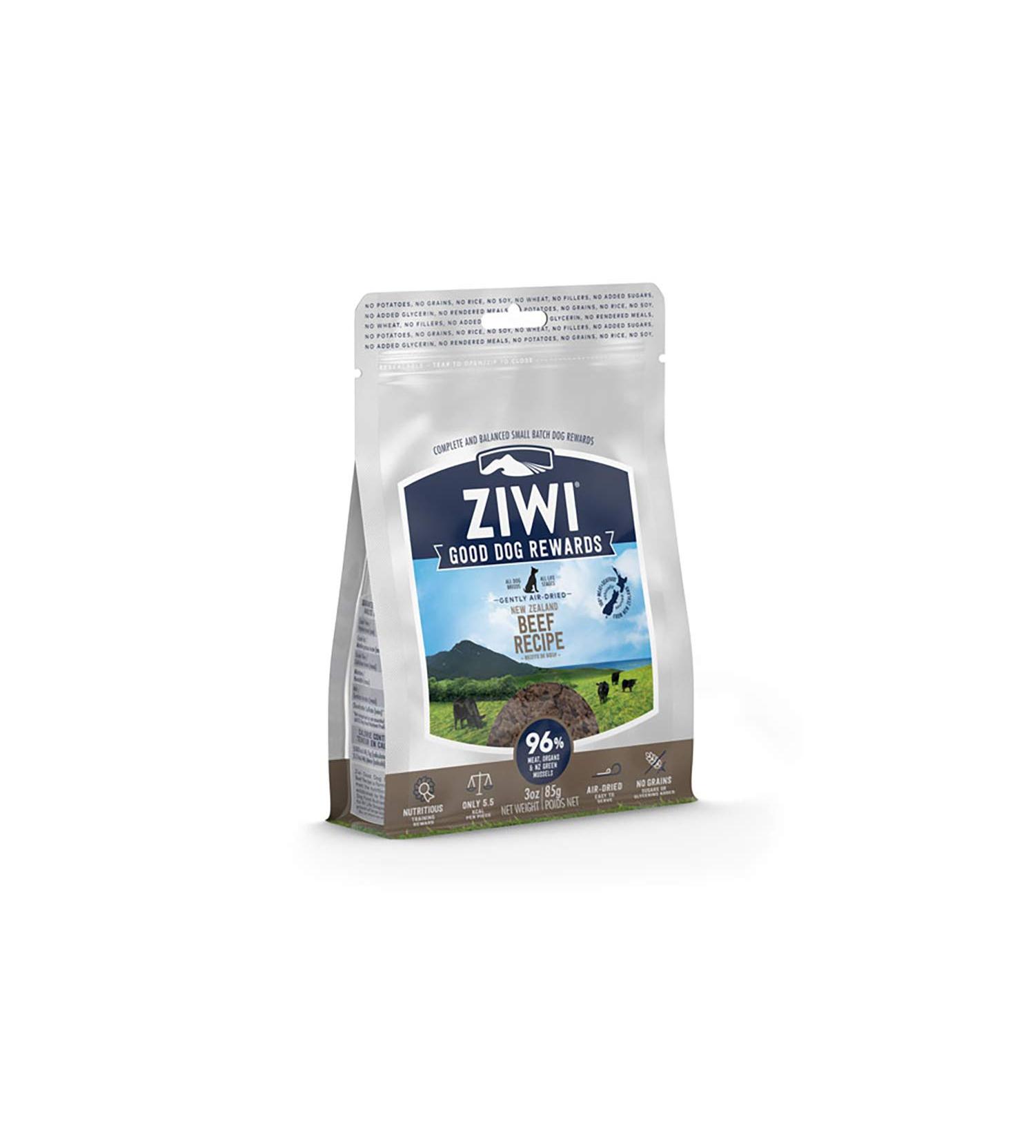 Ziwi Peak Daily Good Dog Reward Treats Gently Air Dried Grain Free New Zealand Beef Recipe 85g 85 g (Pack of 1) Beef - Buy Online on GoSupps.com
