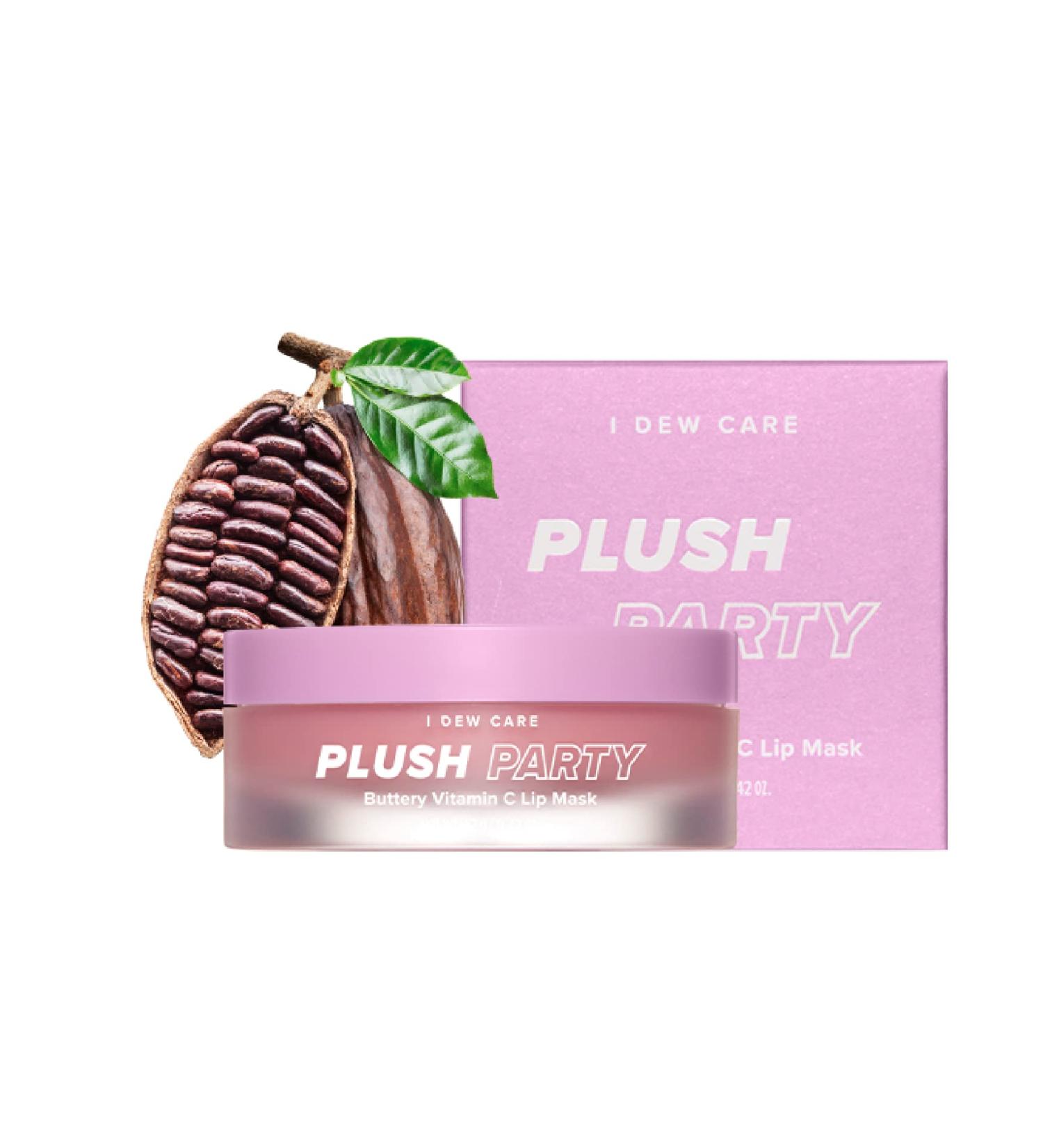 I Dew Care Plush Party Vitamin C Lip Mask - 0.42 oz Hydrating Lip Treatment - Buy Online on GoSupps.com
