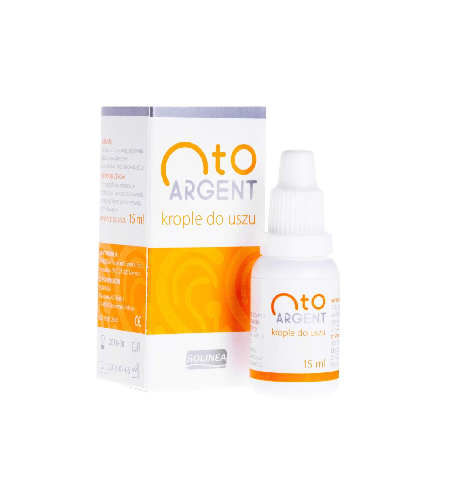 Otoargent Ear Drops - 15ml