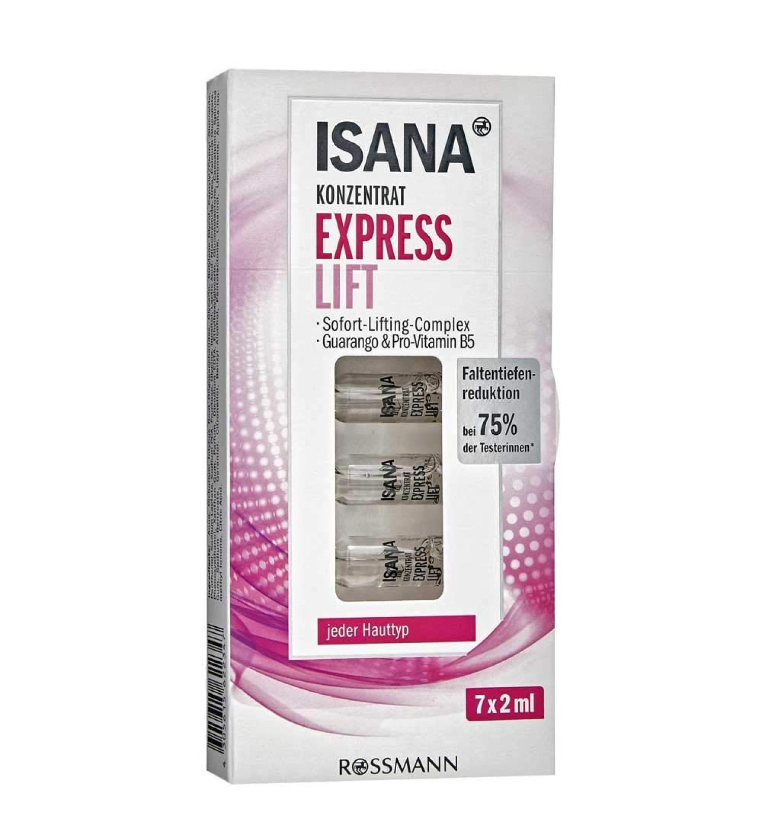 ISANA MED Isana Express Lift Concentrate Guarango & Panthenol Instant Lifting Complex 7 x 2 ml