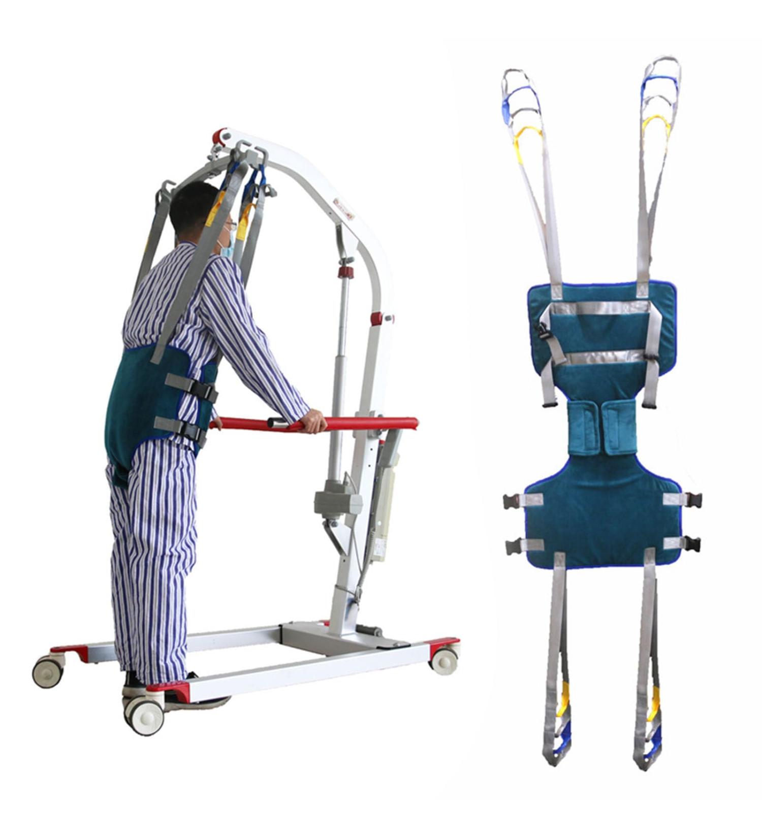 Patient Lift Medical Slings Walking Standing Aids Full Body Transfer Belt Strap for Thigh Hip Waist Lumbar Back Supports Leg Exercise Load Capacity 230kg L - Buy Online on GoSupps.com