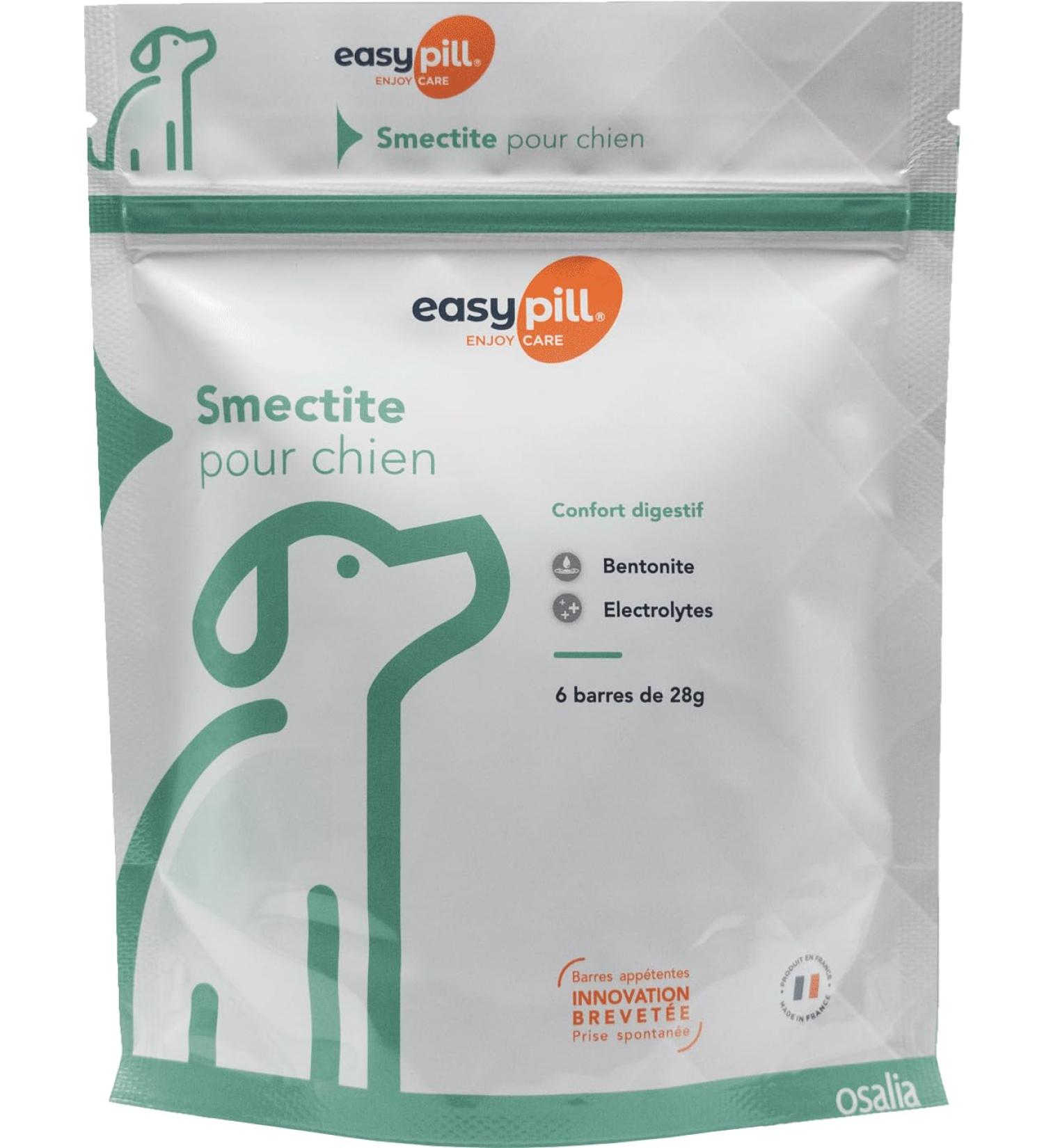Easypill Smectite for Dogs - Effective Diarrhea Relief | 6x28g Pack - Optimize Your Dog's Digestive Health - Buy Online on GoSupps.com