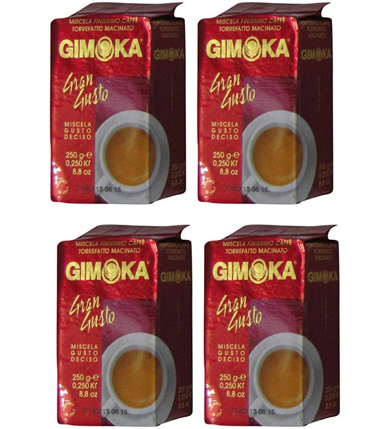 Ground Coffee Gimoka Gran Gusto 4 x 250g
