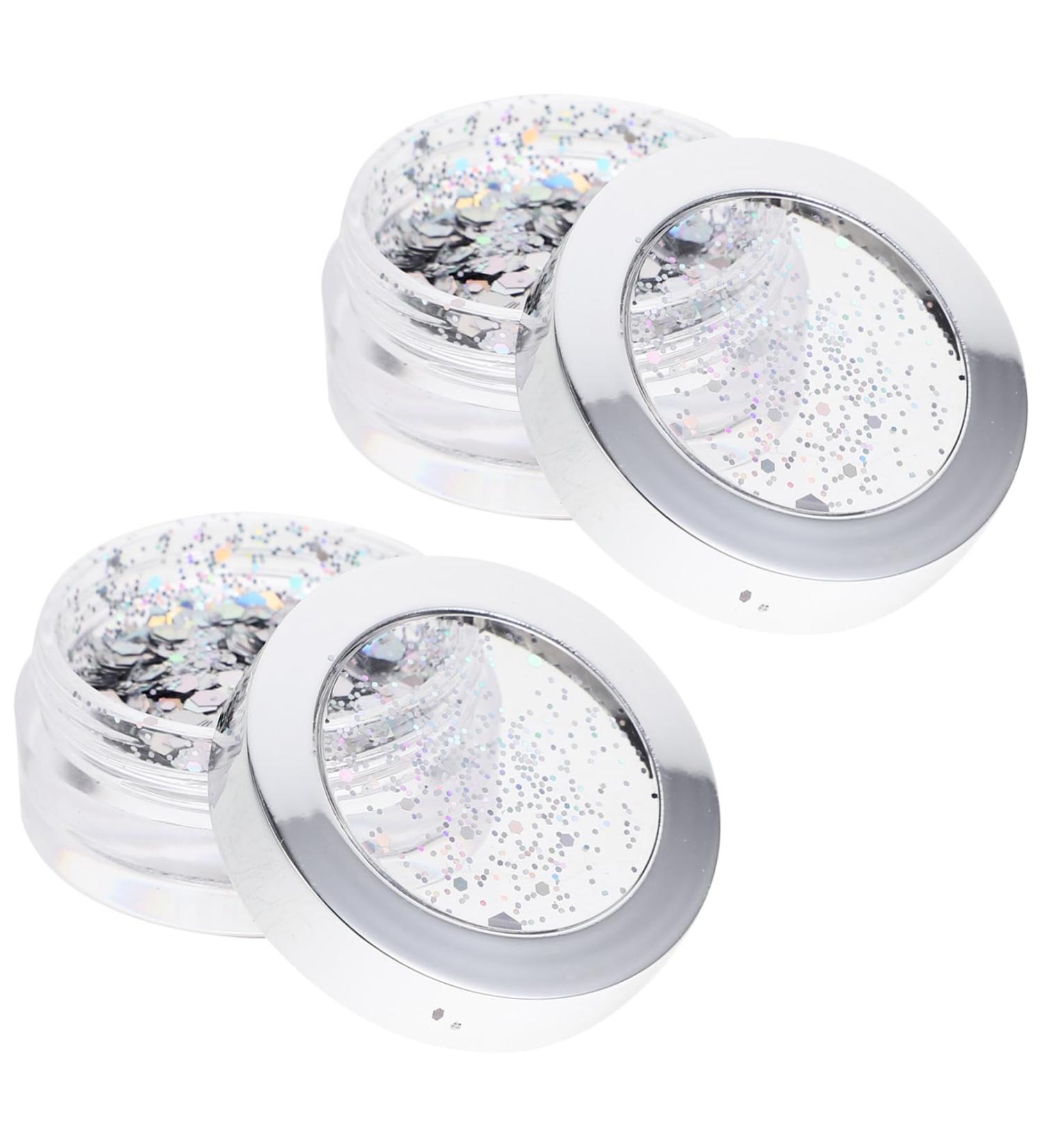 FRCOLOR 2 Makeup Sequin Nail Stickers - Hexagon Body Manicure Supplies for Nail Salons | Handmade Confetti Decor - Buy Online on GoSupps.com