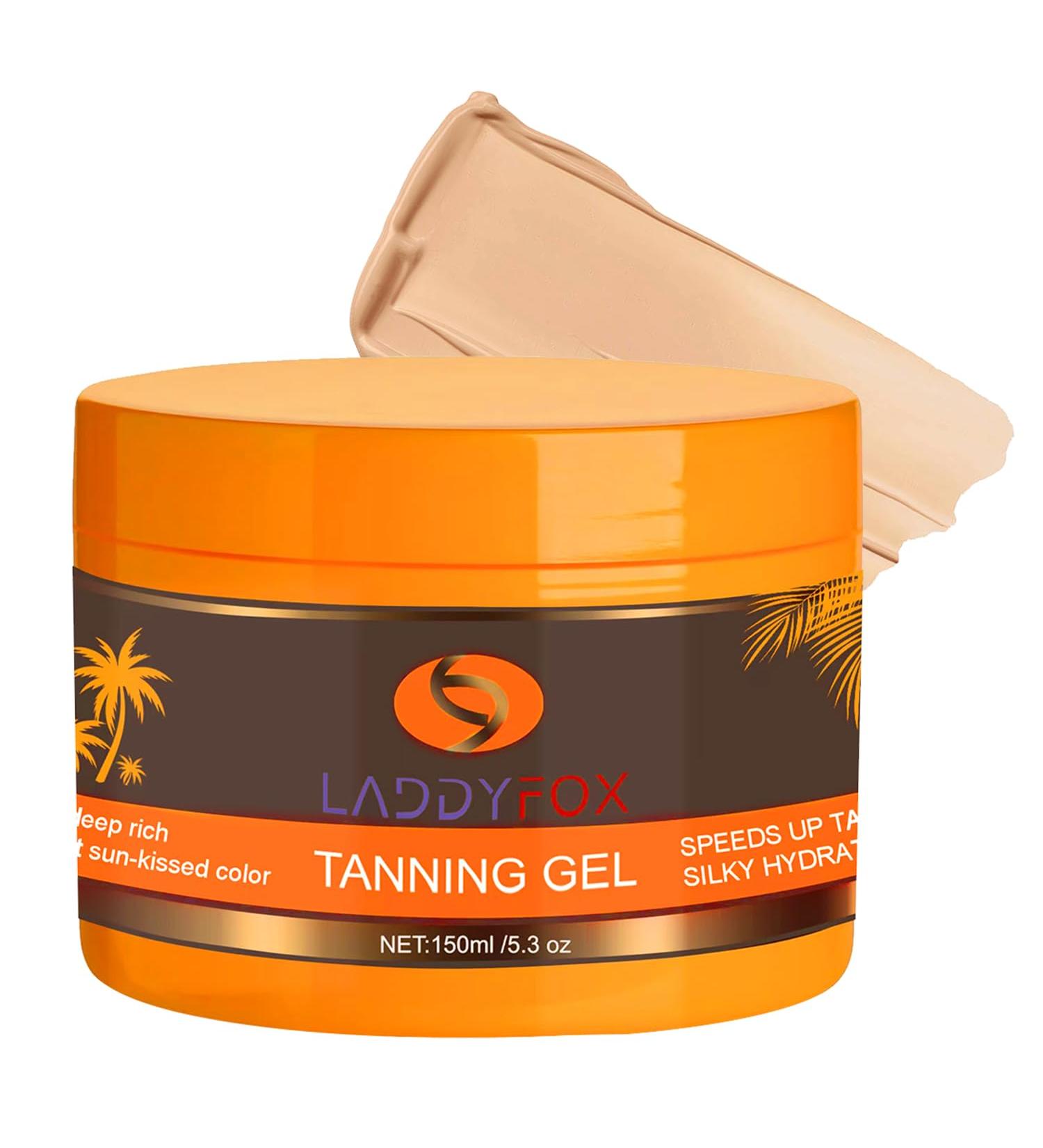 150ML Luxury Tanning Gel - Natural Accelerator for Sun & Outdoor Use | Moisturizing Tanning Cream for Radiant Tan - Buy Online on GoSupps.com