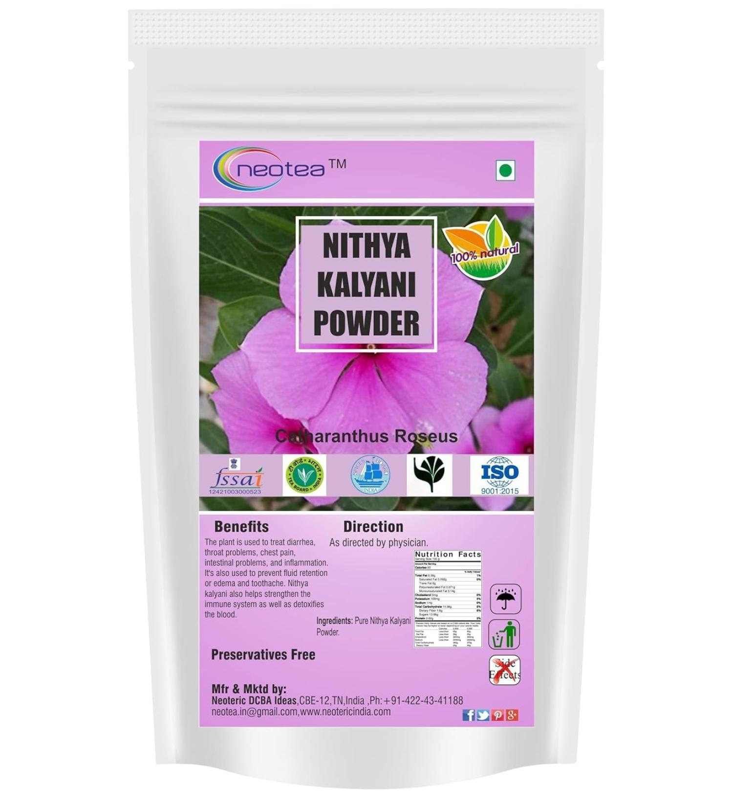 Nutranix eln Nithyakalyani Powder 50 G (Pack Of 10) - Buy Online on GoSupps.com