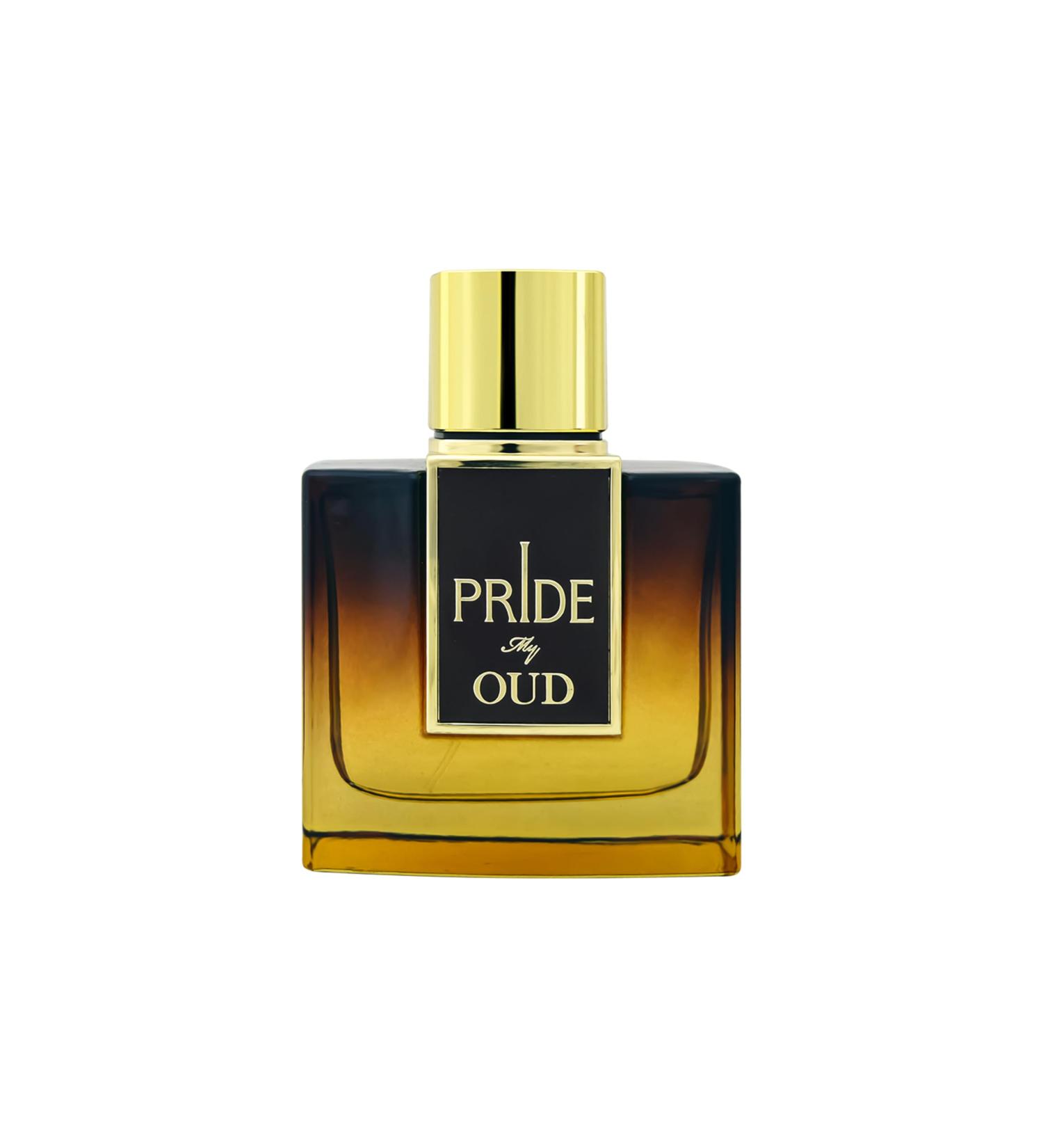 Pride My Oud Unisex Eau de Parfum 3.4 Fl. Oz Exotic Fresh Woody Fragrance with Musk Agarwood and Saffron - Buy Online on GoSupps.com