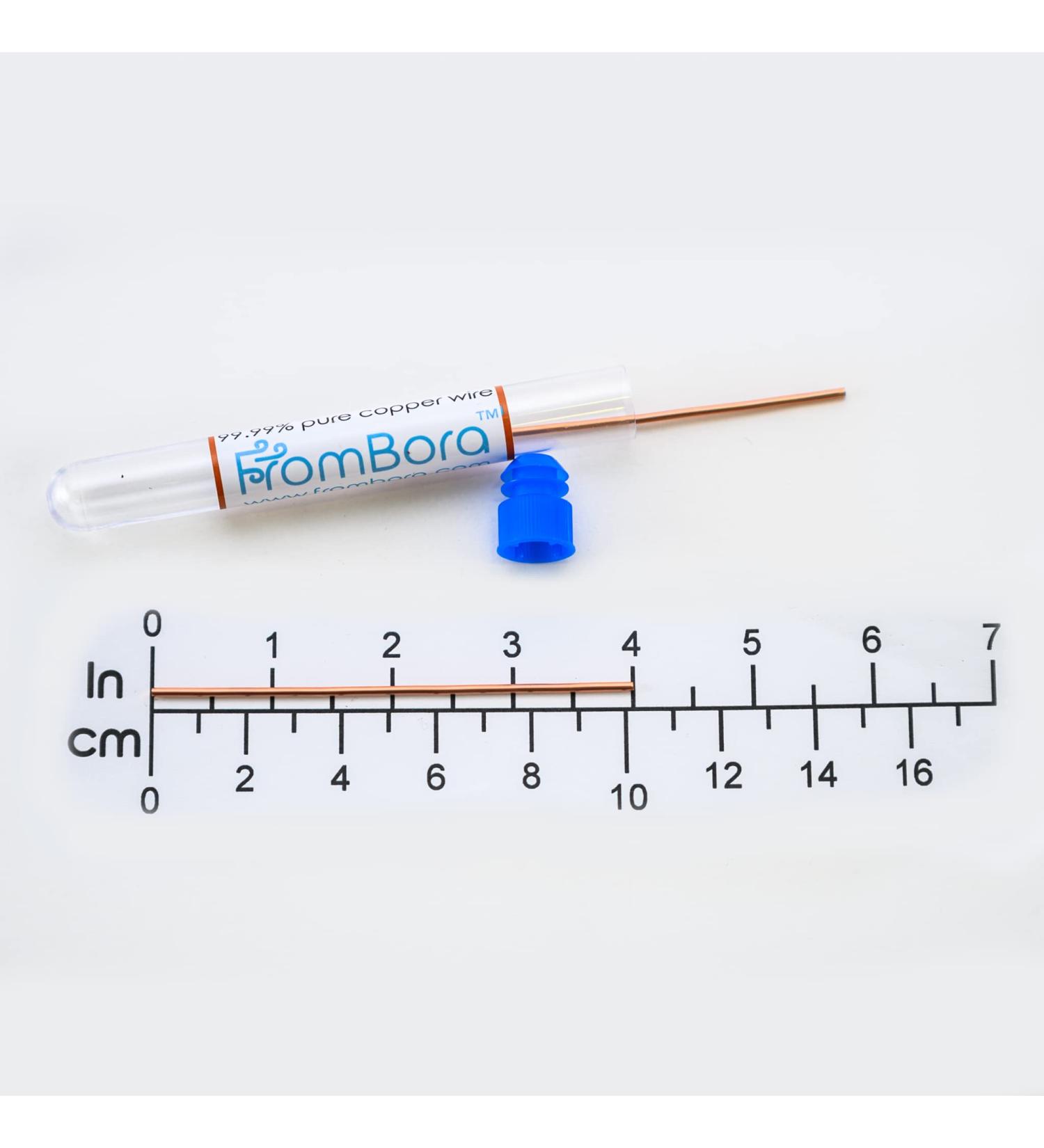 Colloidal Copper Wire - Pair of 10-Gauge 4" Wires for Reliable Colloidal Copper Water Production