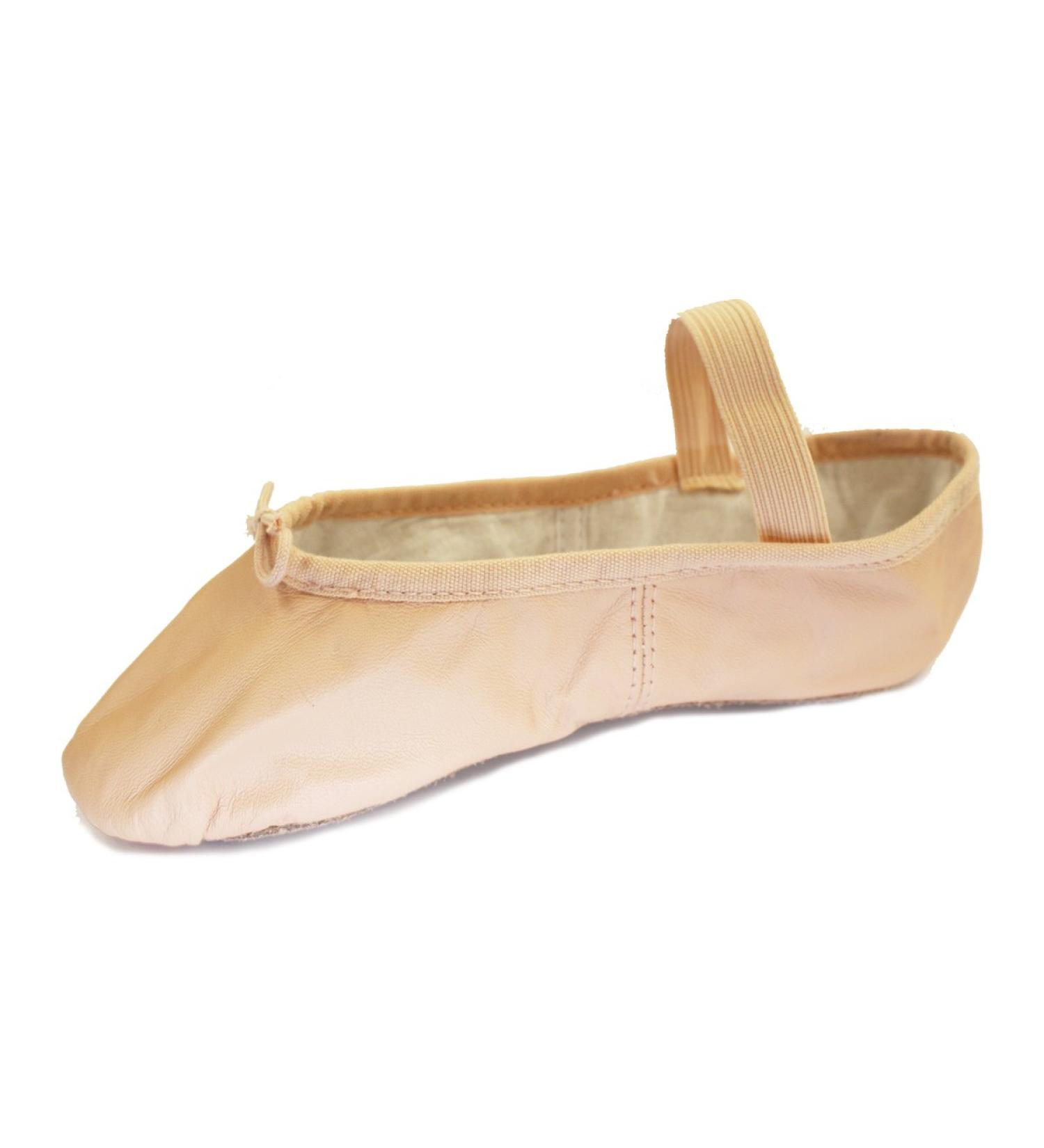 (S0209) Bloch Arise Leather Ballet Shoe Pink EU 28 C UK 10 C
