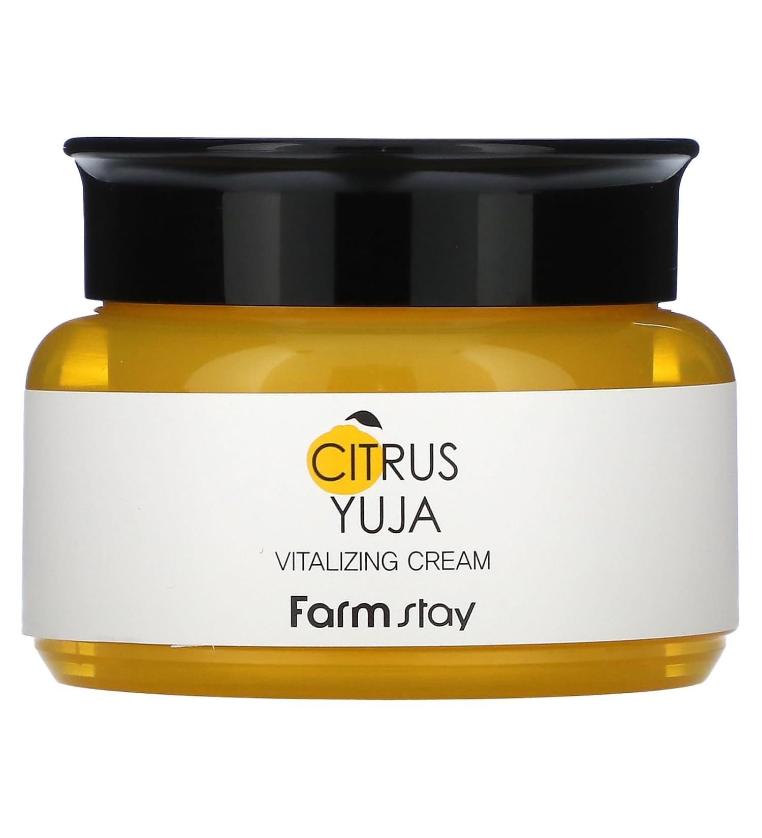 Farm Stay Vitalizing Cream Citrus Yuja 3.52 oz - Revitalize Your Skin International Shipping Available - Buy Online on GoSupps.com