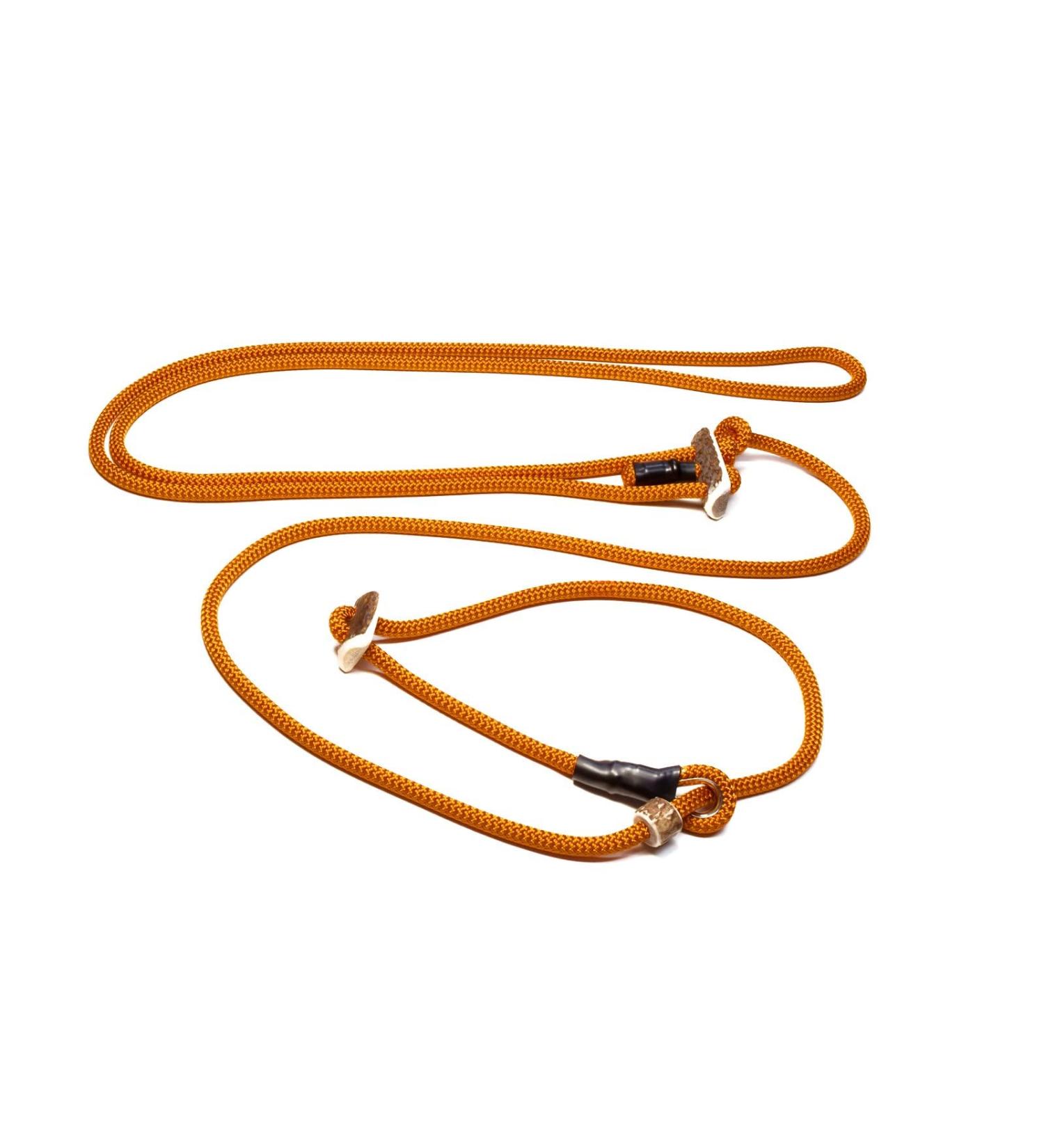 Mystique Hunting Profi silent shoulder leash 8mm with pull limiter 280cm orange