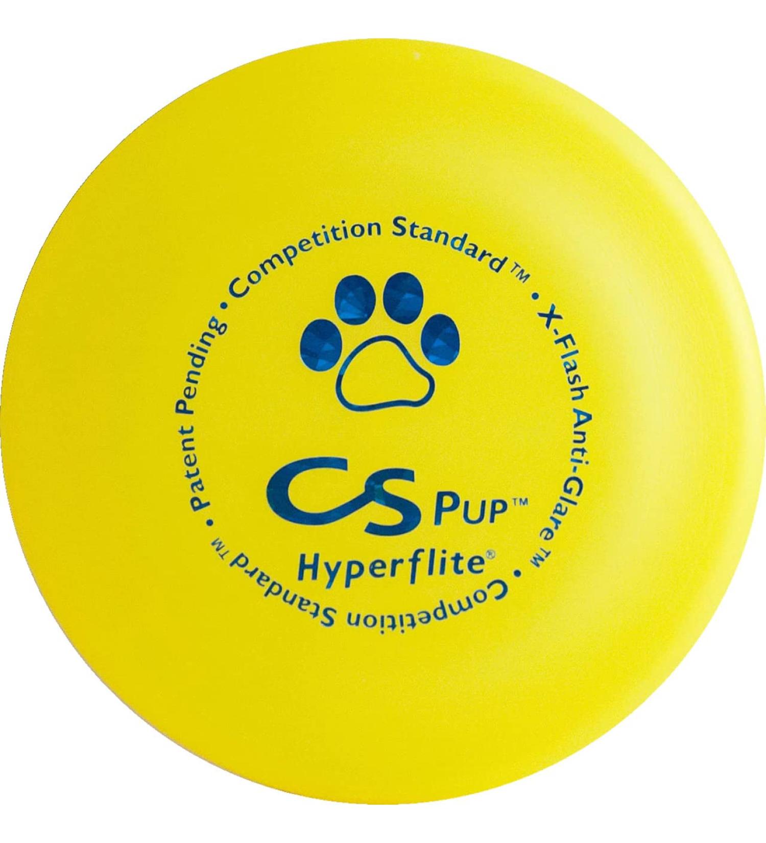 Hyperflite Competition Standard Pup Yellow - Premium Dog Frisbee for Ultimate Performance - Buy Online on GoSupps.com