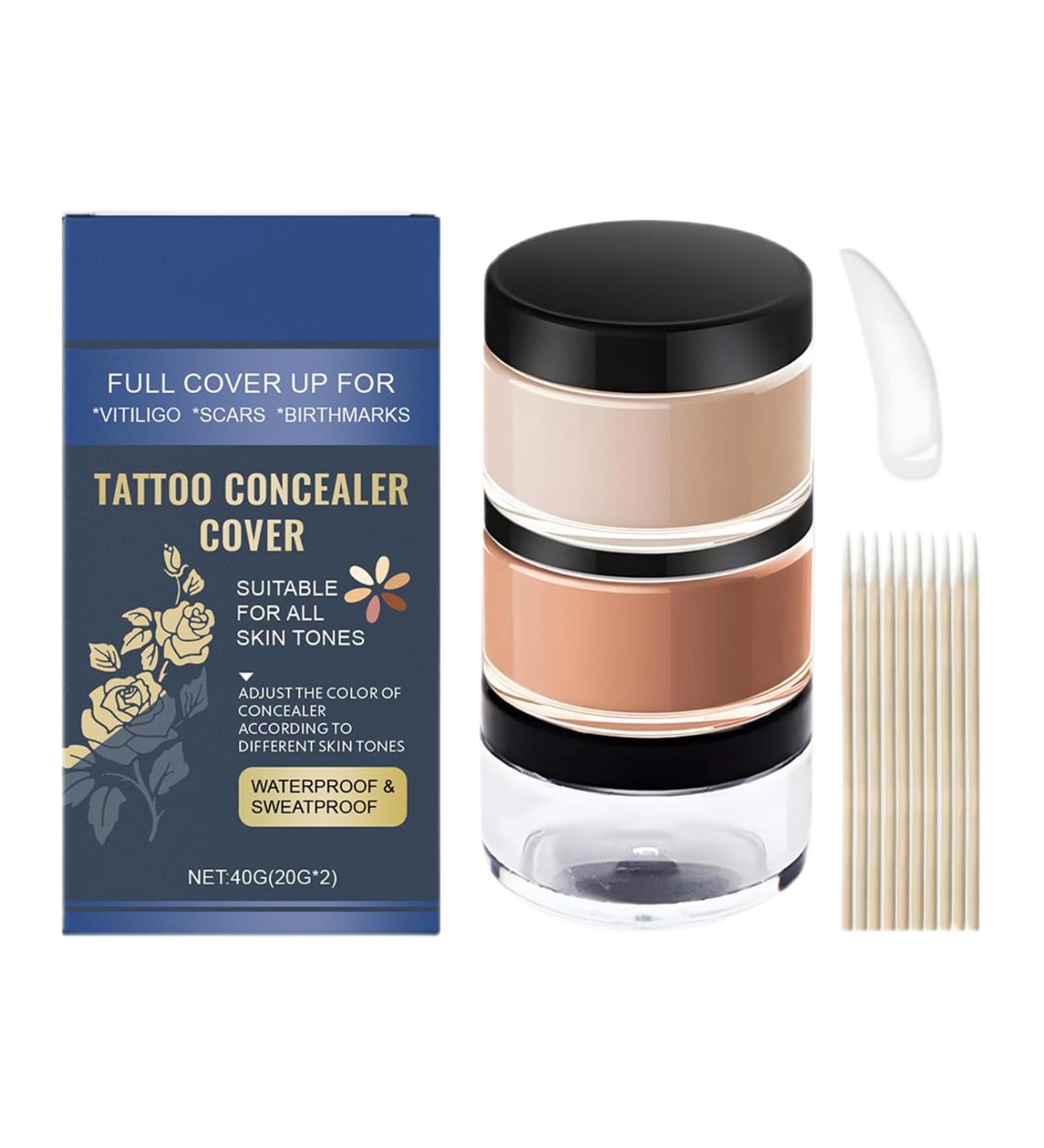 Skincovering makeup camouflage foundation matte fullbody makeup with full pigmentation for neck arms women and men - Buy Online on GoSupps.com