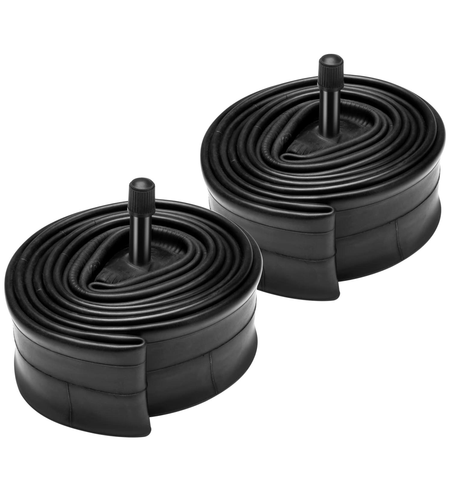 2 Pack 20 Bike Tubes - AV32mm Valve - Compatible with 20x2.125 to 20x2.4 Bike Tire Tubes - Buy Online on GoSupps.com