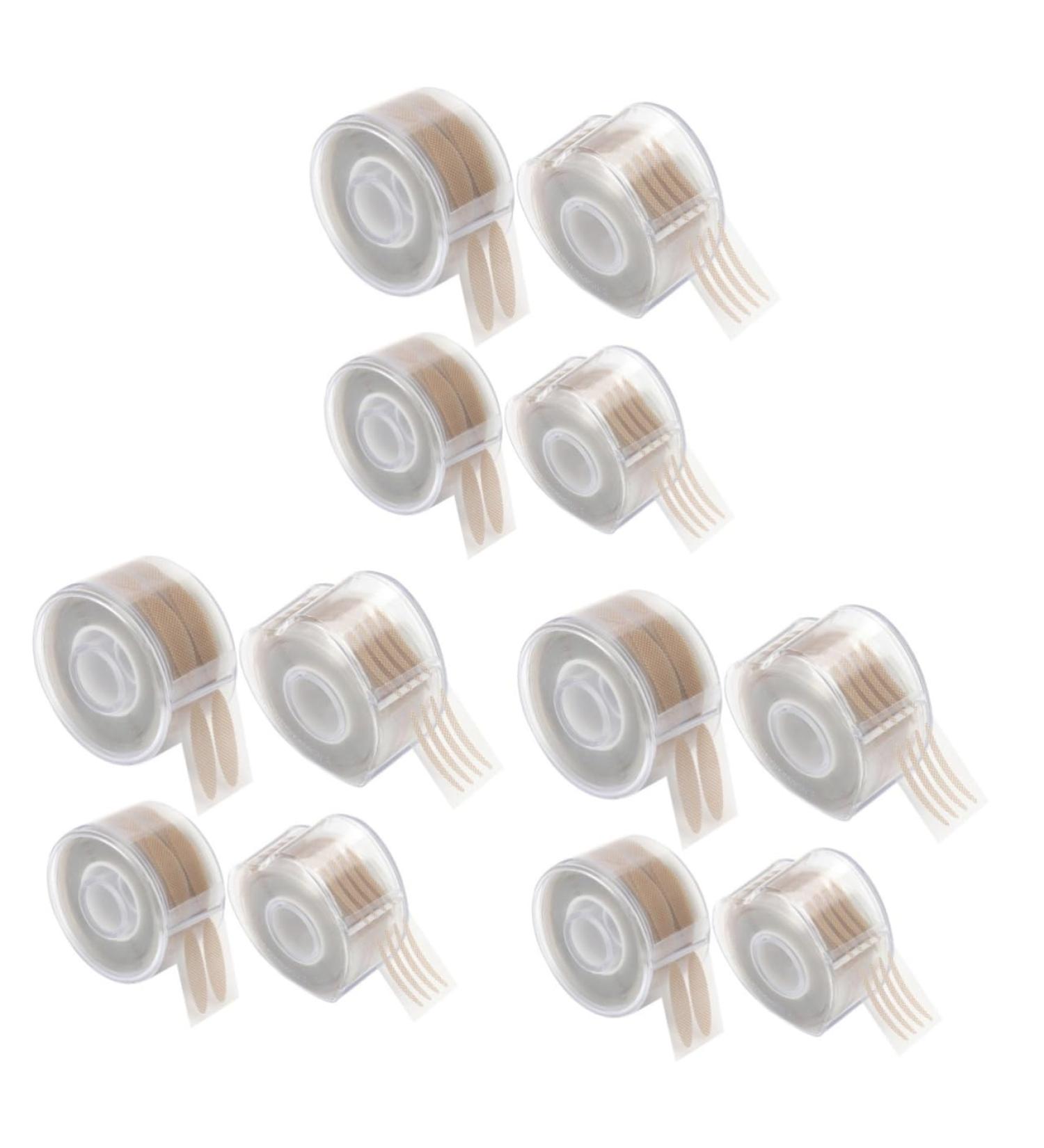 FRCOLOR Double Eyelid Stickers - 12 Rolls Invisible Eye Lift Tape for Droopy Eyelids | Breathable Adhesive for Stunning Eye Decoration - Buy Online on GoSupps.com