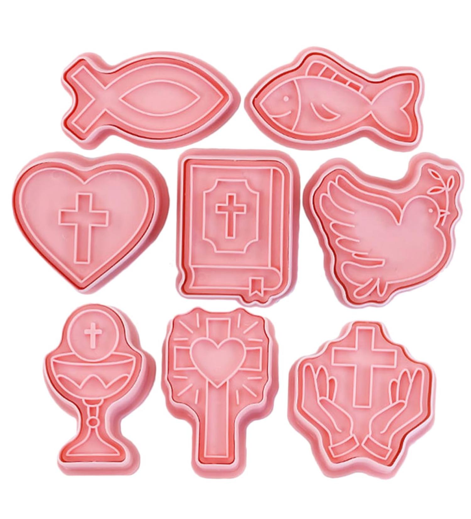 Alipis 8pcs Mold Cookie Baking Wedding Postage Stamps Fondant Cutters Chocolate Cookies Chocolate Biscotti Valentines Day Cookie Cutters Plastic Cat Food Candy Pudding Food Pp Dessert - Buy Online on GoSupps.com