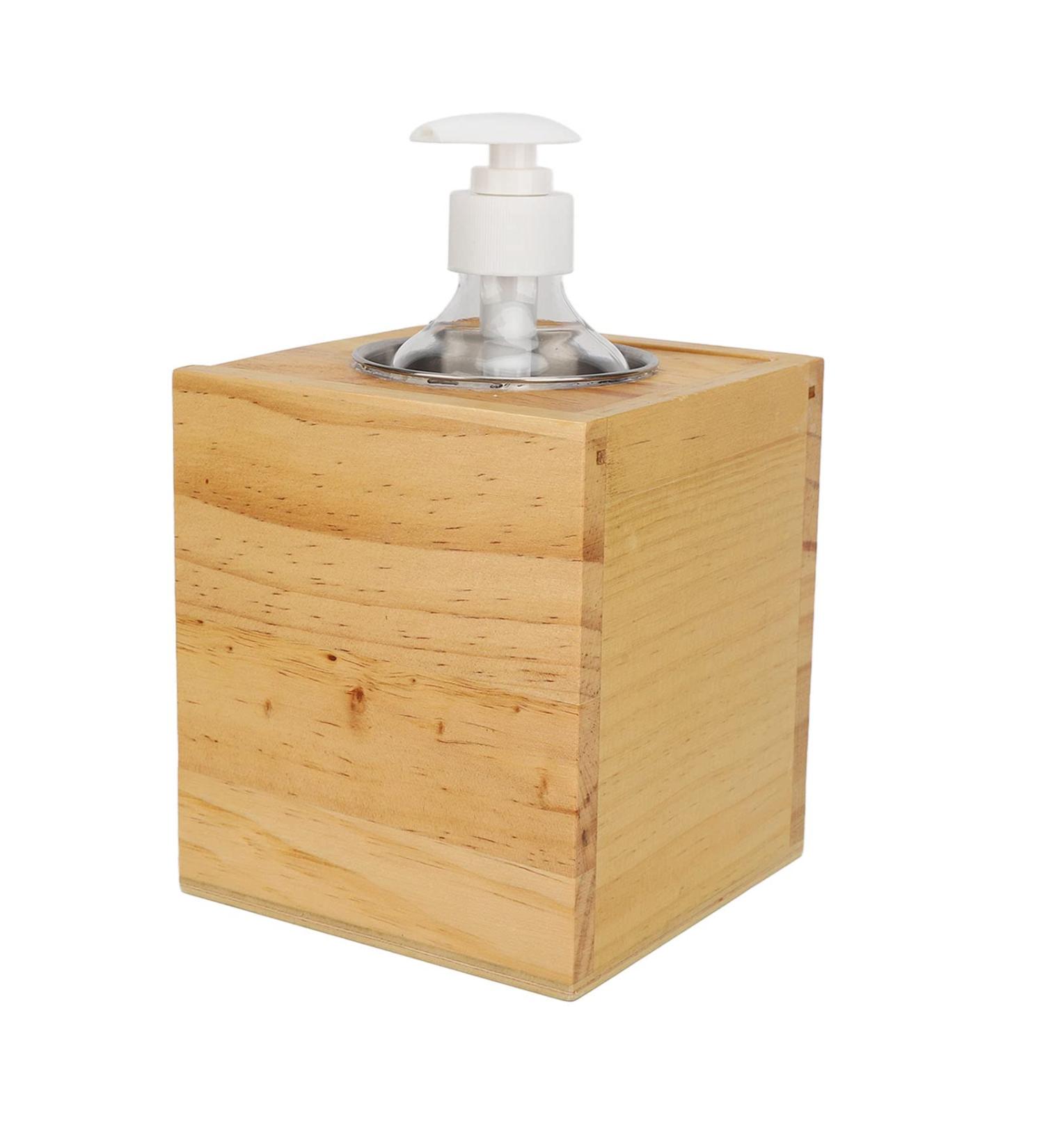 Single Bottle Lottery Warmer | Wooden Massage Oil Heater for Beauty Salons | EU Plug 100-240V - Buy Online on GoSupps.com