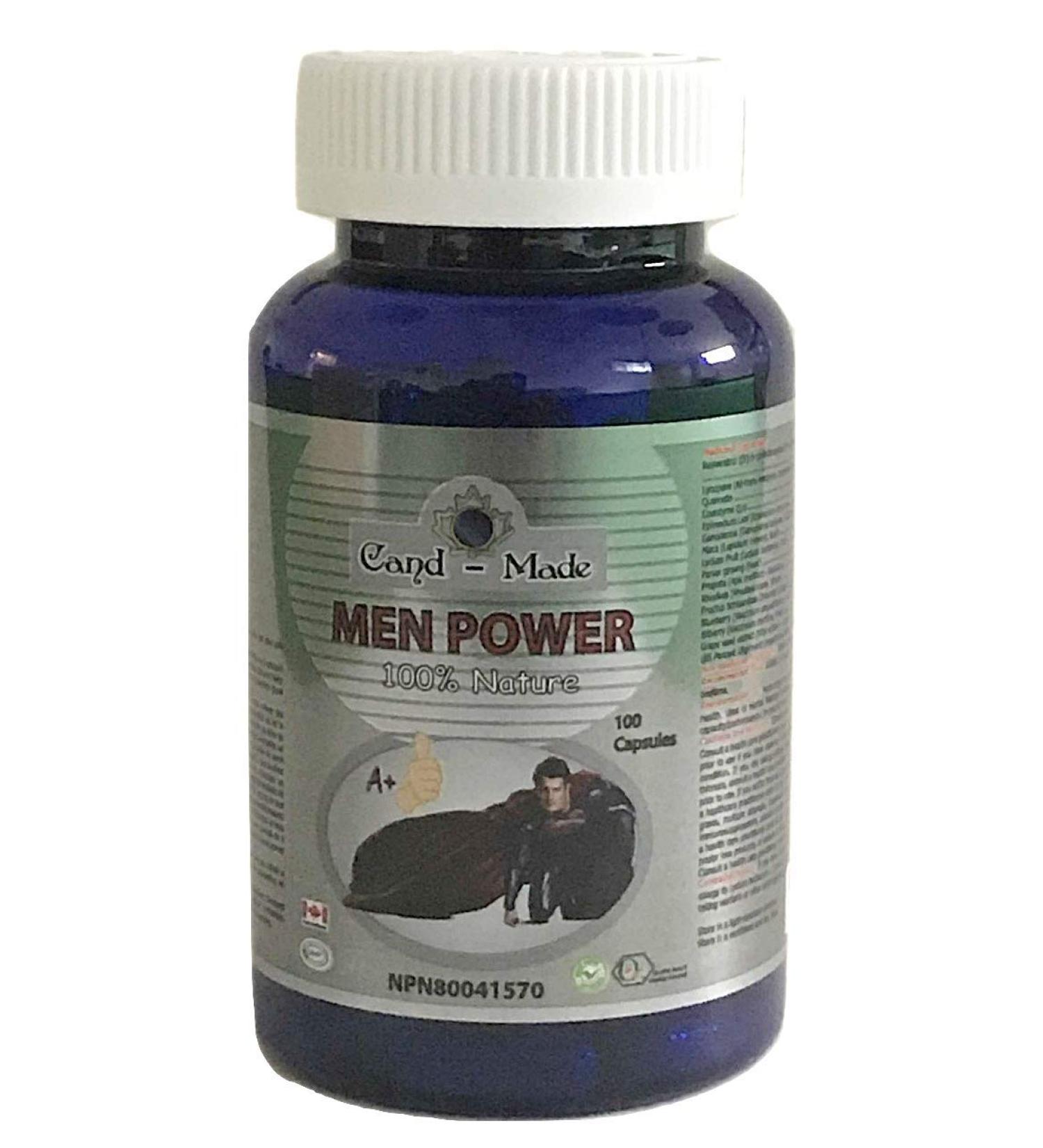 Cand-Made Men Power 100Capsules - Buy Online on GoSupps.com