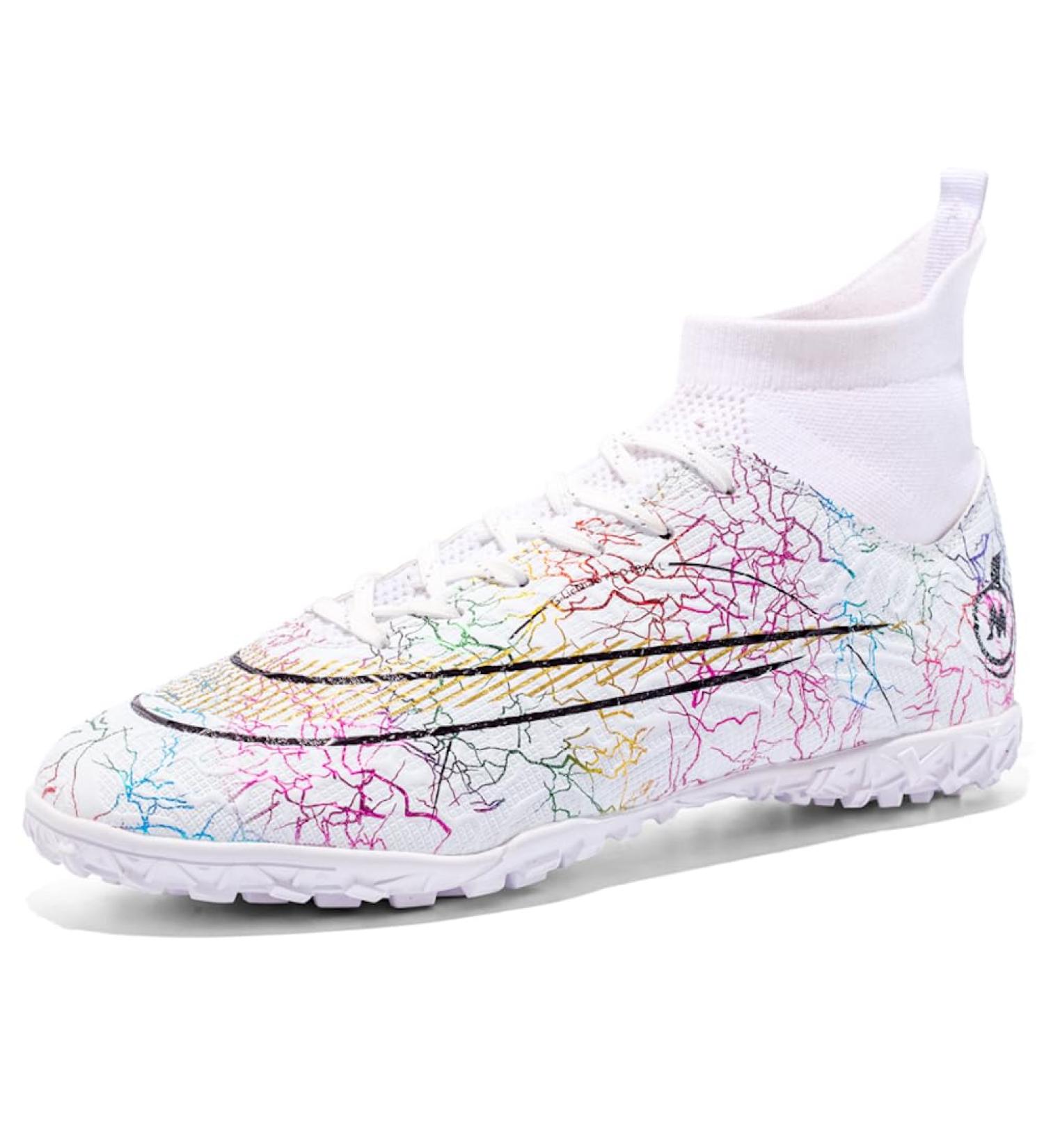 IFIKK Unisex High Top Football Shoes - Professional Outdoor Men's Soccer Boots Youth Training Shoes - Size 36 EU - Buy Online on GoSupps.com