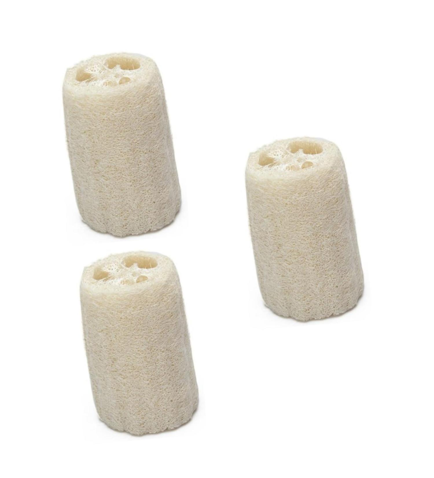 FOMIYES 3pcs Exfoliating Bath Loofahs - Soft Shower Sponges for Body Scrubbing & Cleansing - Ideal Luffa Cleanser for Glowing Skin - Buy Online on GoSupps.com