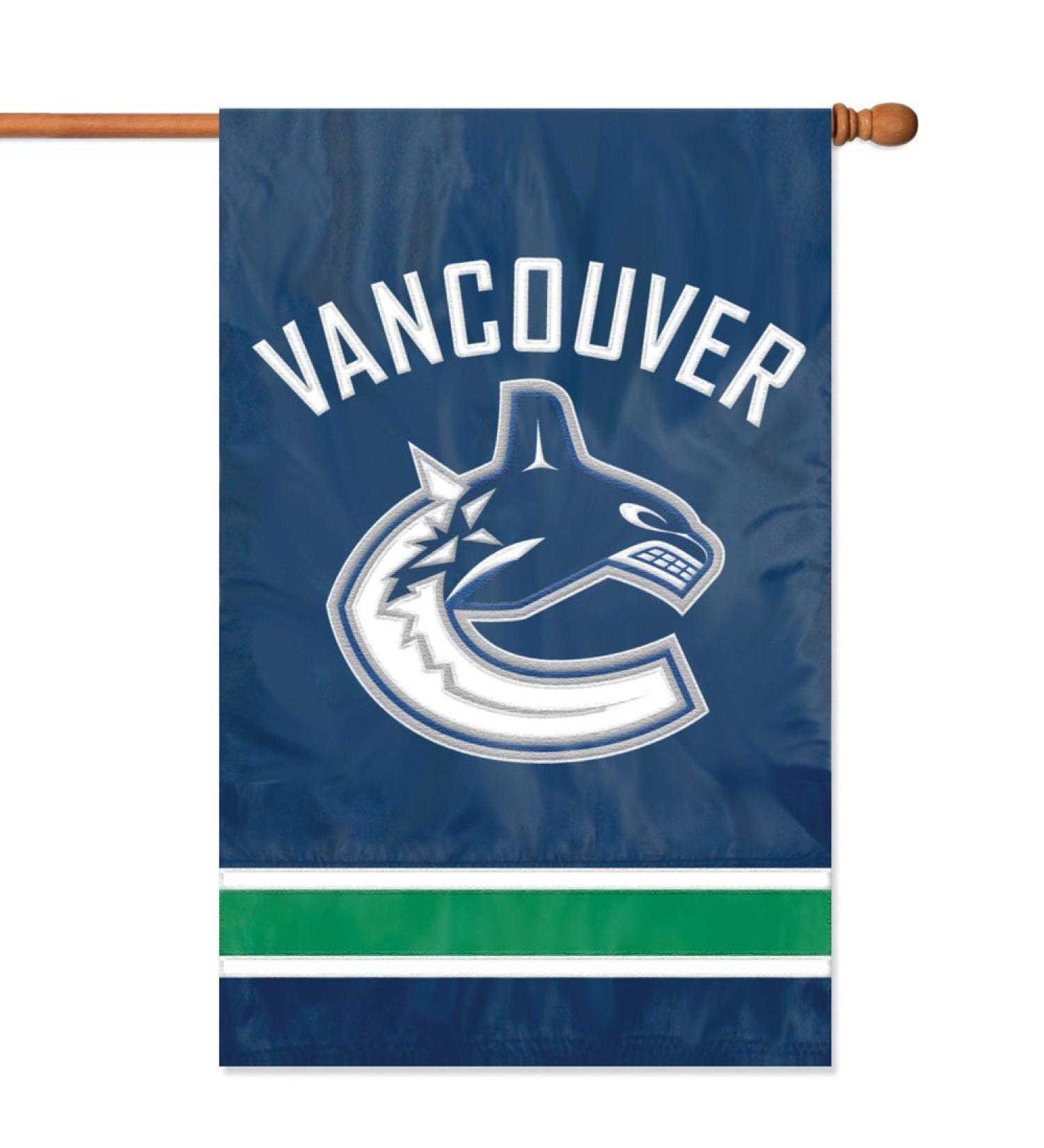Party Animal Officially Licensed NHL Banner Flags Vancouver Canucks