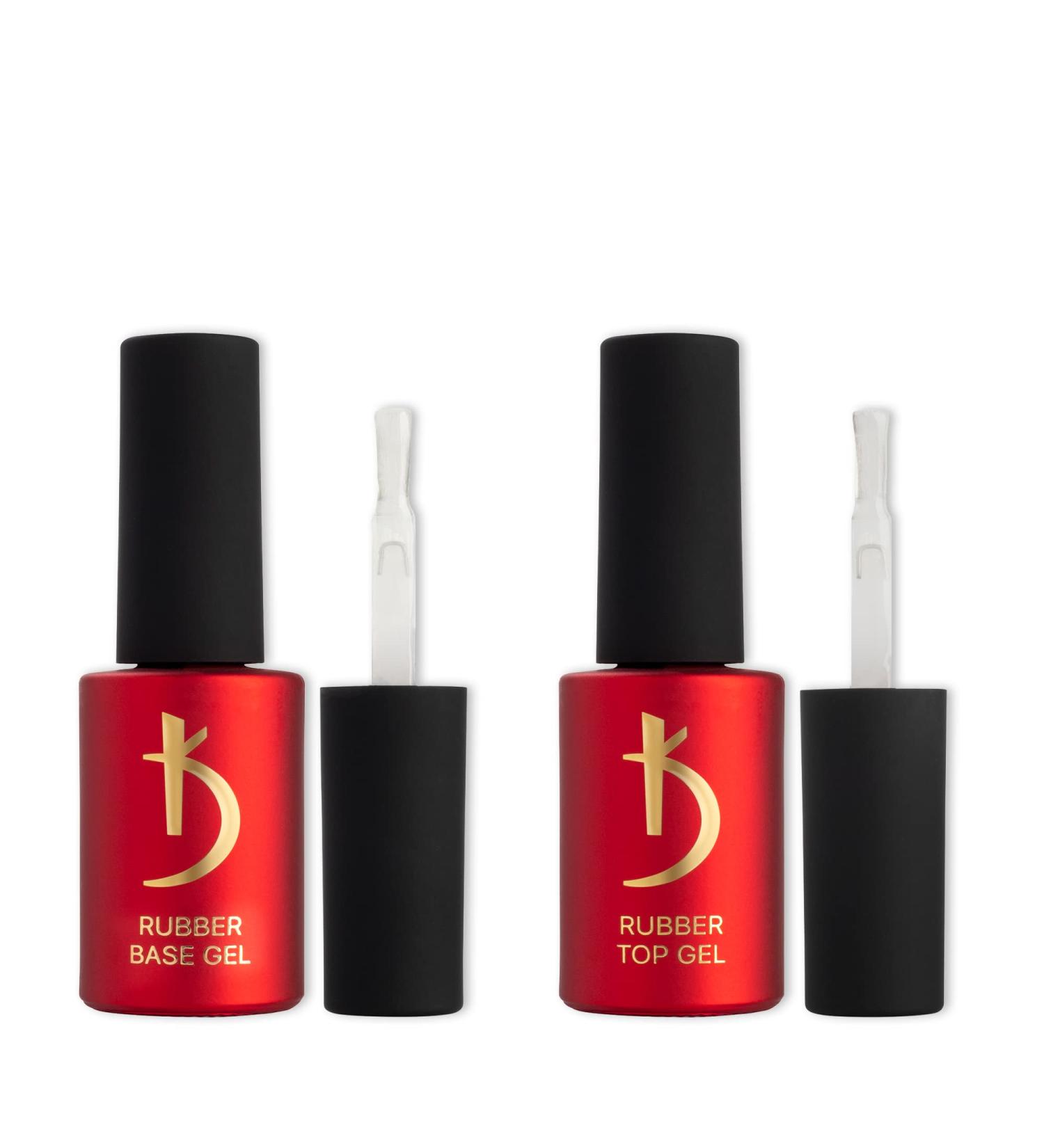 Kodi Professional Rubber Base Coat and Top Coat Gel Nail Polish UV LED Soak Off - Manicure Kit (2 * 7 ml) - Buy Online on GoSupps.com