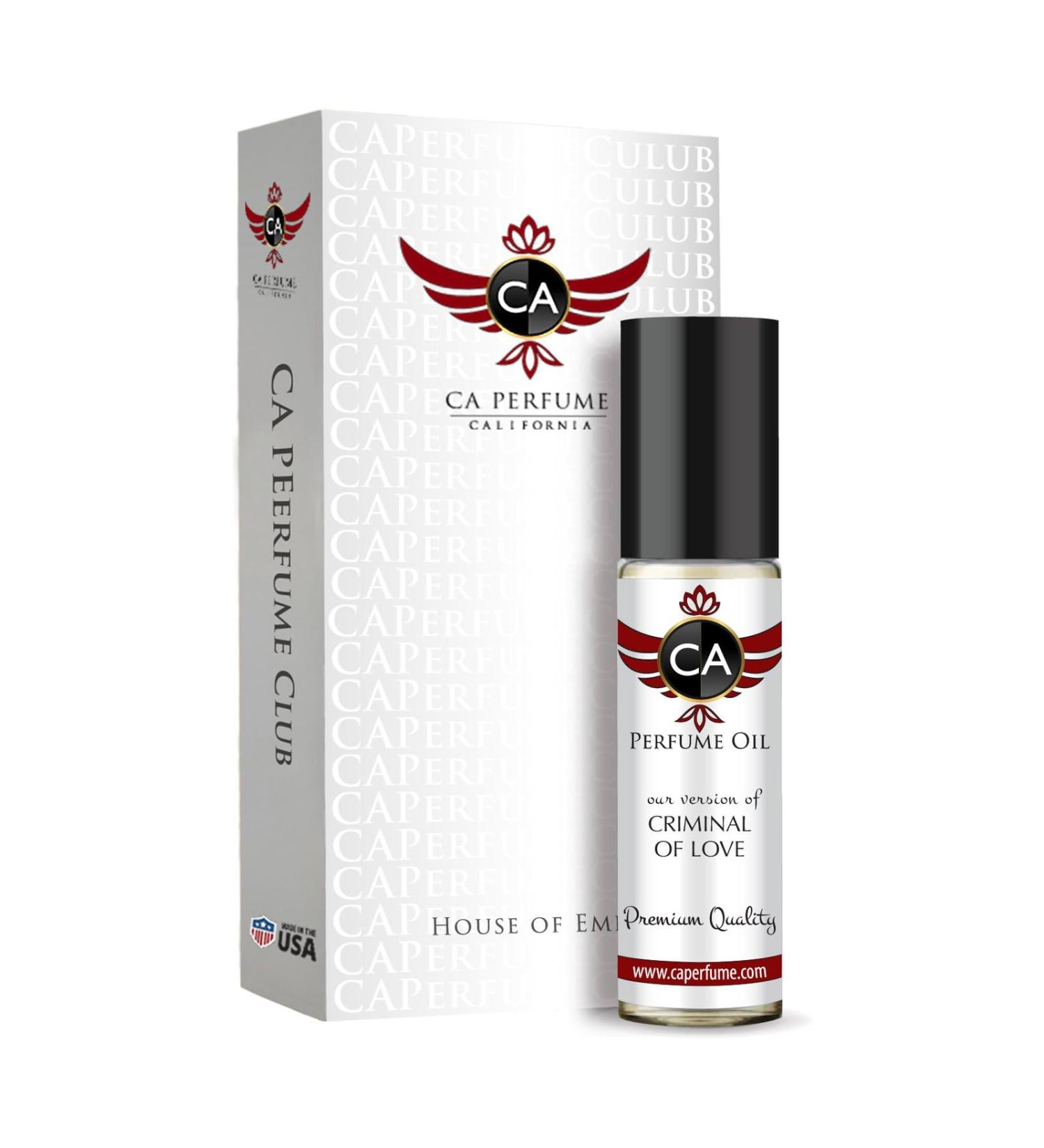 CA Perfume Impression of Criminal Of Love Women & Men Perfume Body Oil Roll-On 0.33 Fl Oz/10ml - Buy Online on GoSupps.com