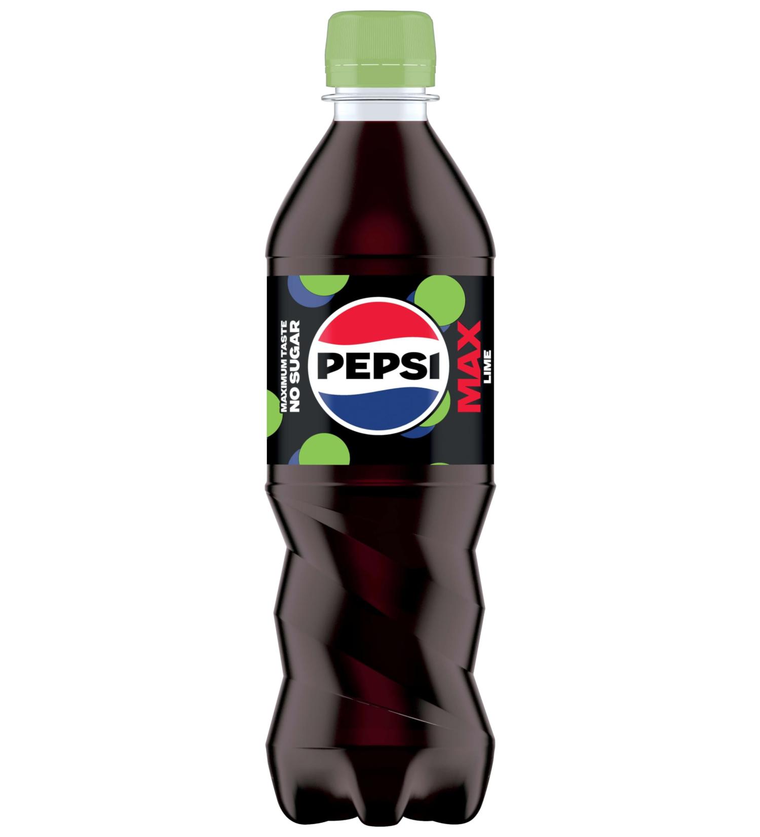 Pepsi Max Bottles (12 x 500ml Lime) Lime 12 x 500ml