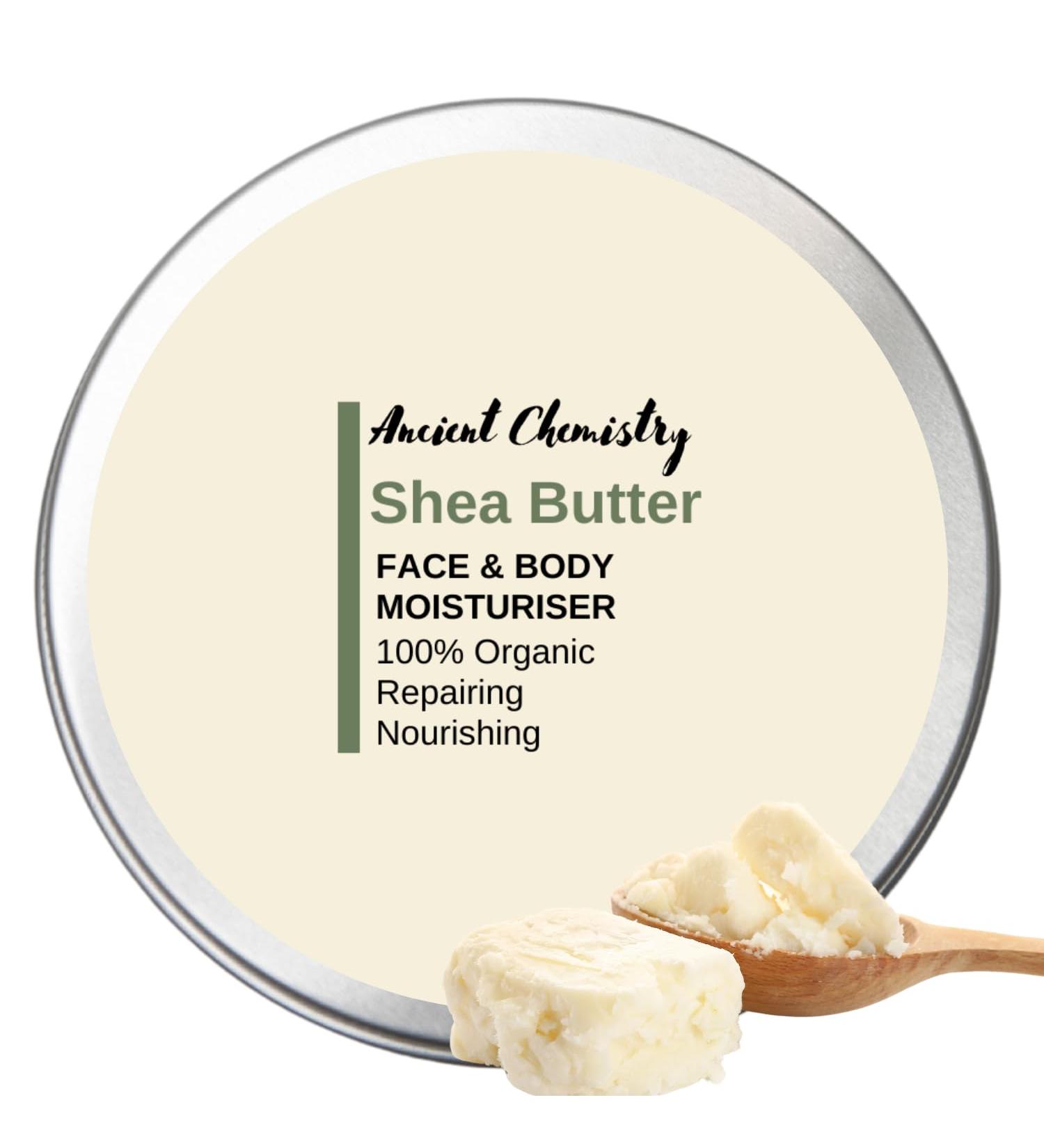 Organic Shea Butter Moisturizer - 100% Pure & Natural - Deep Moisturizing Body Butter for Dry Skin Stretch Marks Hair Care & Anti-Aging - Buy Online on GoSupps.com