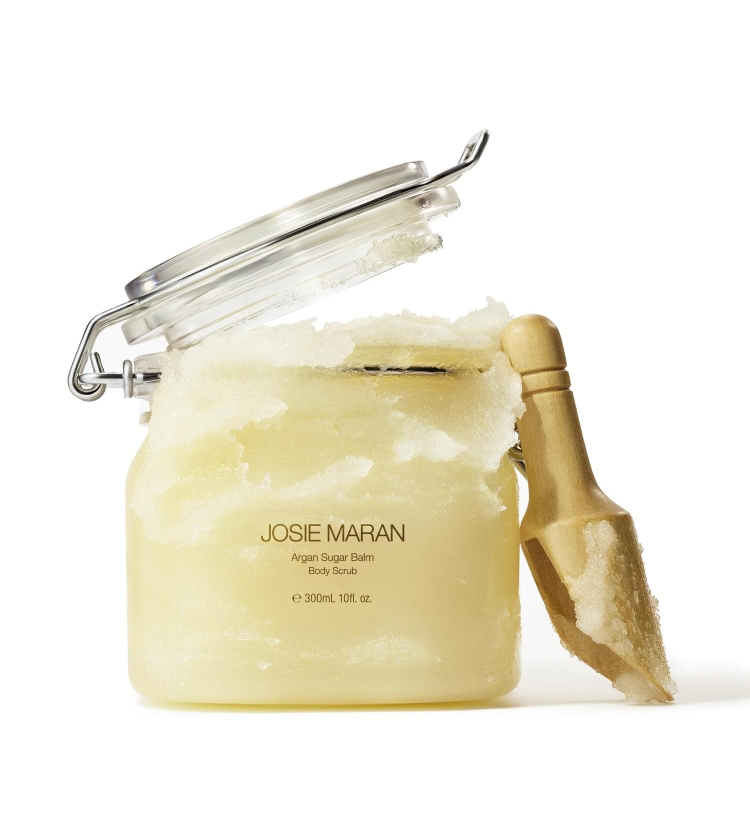 Josie Maran Sugar Body Scrub - Argan Oil Exfoliating Sugar Scrub with Coconut Oil & Shea Butter - Softens Smooths & Hydrates Dry Skin - Vegan & Cruelty Free - Sweet Clementine (10 oz) - Buy Online on GoSupps.com