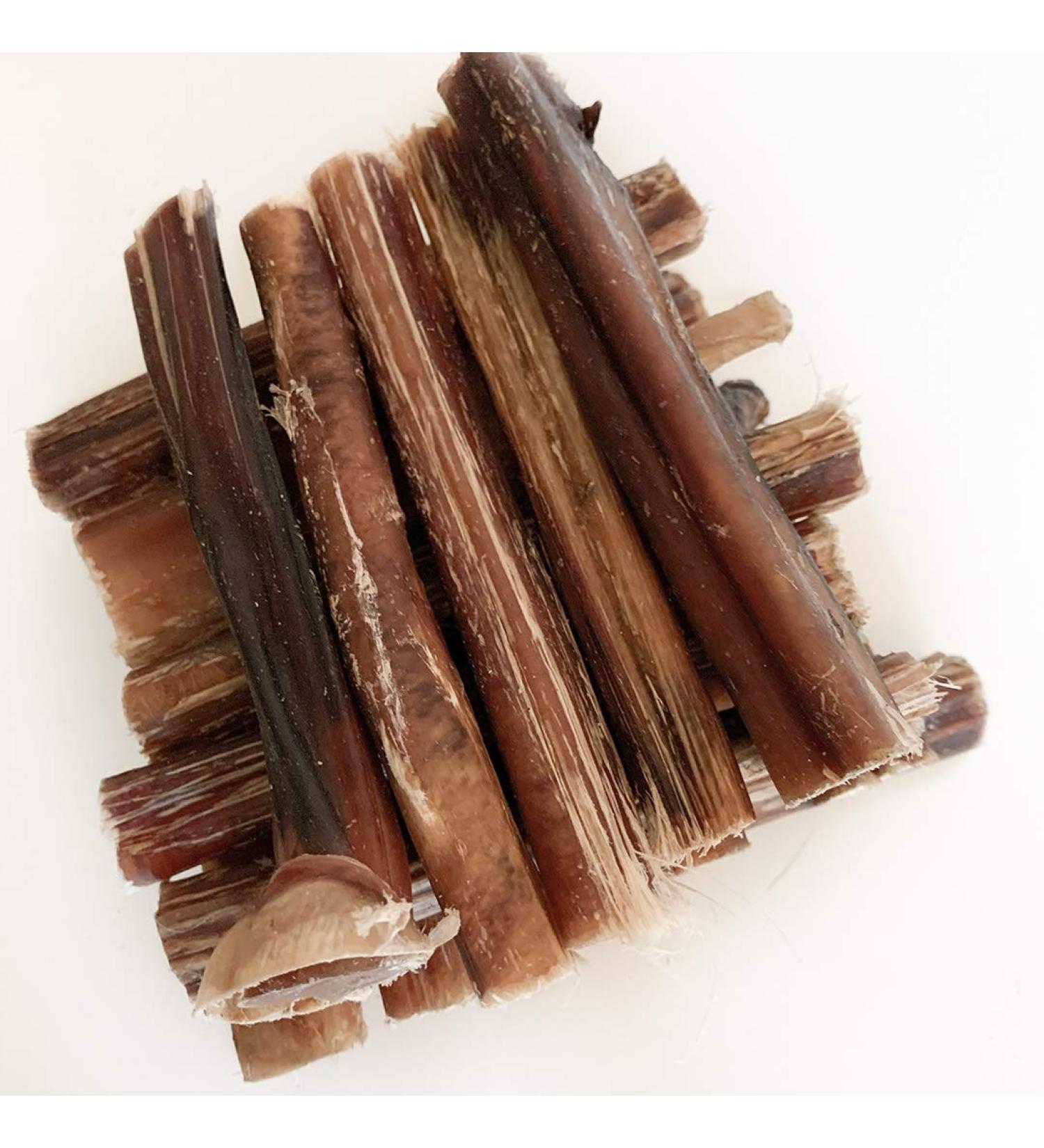 Bully Pizzles 20pcs 10-12cm Dog Chews Bull Pizzle 20 x Bulls PIZZLES Pizzle Bully Sticks Premium 100% NATURAL Dog Treat Chew