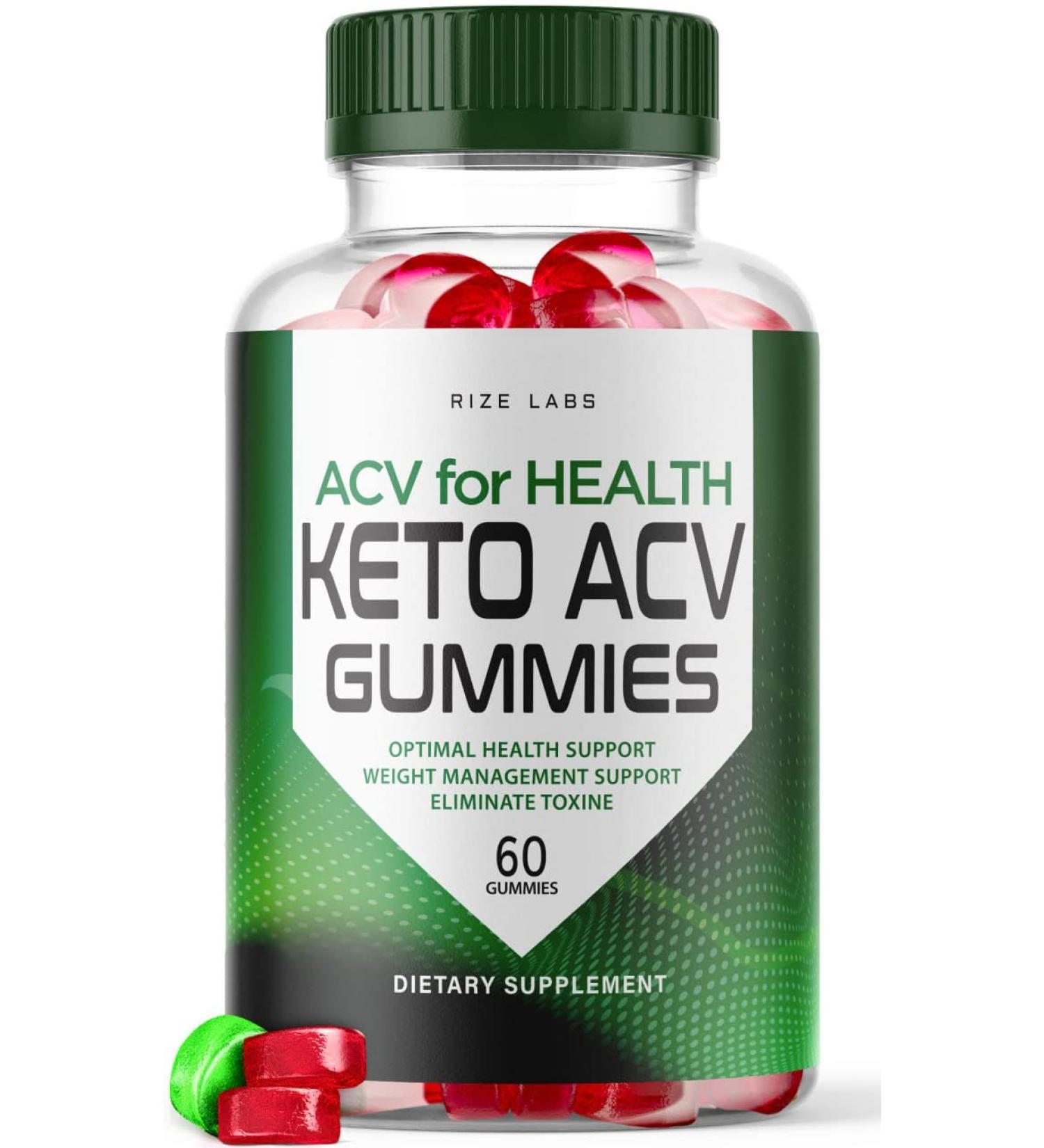 ACV for Health Keto Gummies - Apple Cider Vinegar Weight Loss Formula for Belly Fat - 60 Gummies - Buy Online on GoSupps.com
