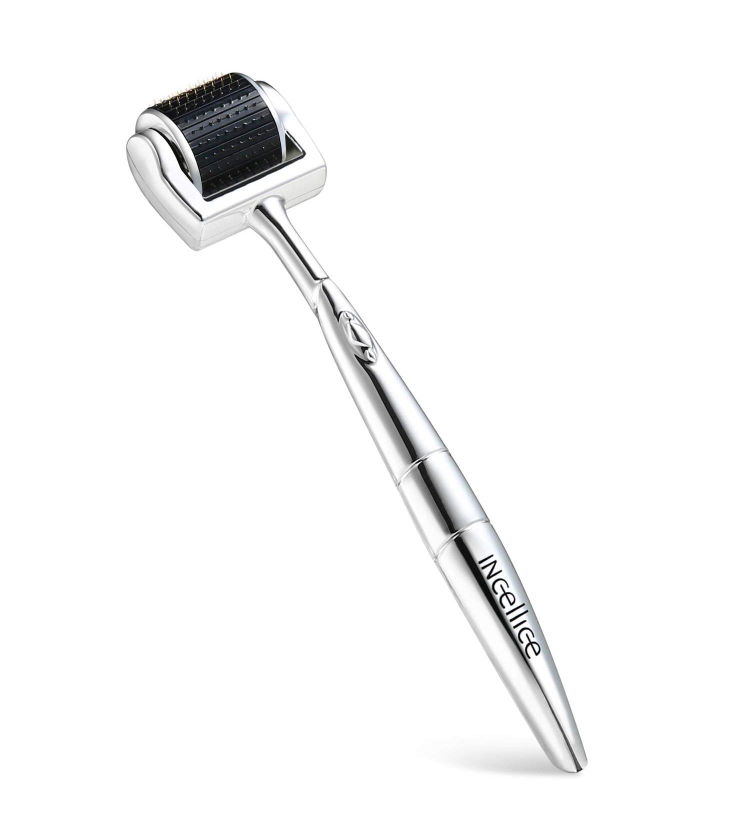 Incellice 192 Titanium Needles Derma Roller for Hair Growth in Women and Men 1.0 - Buy Online on GoSupps.com