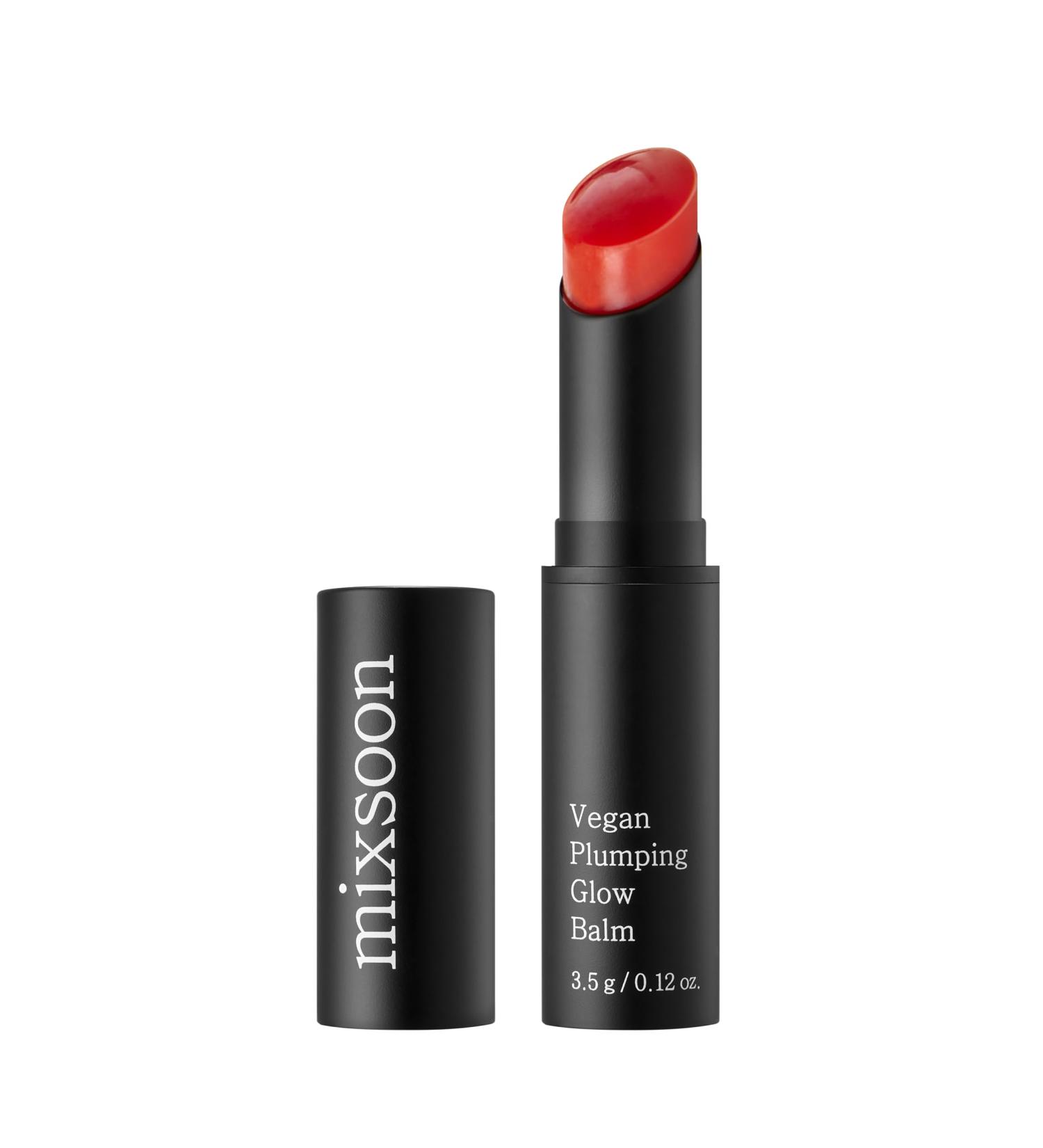 mixsoon Vegan Plumping Glow Balm - Vegan Lip Plumper Balm, Shea Butter and Plant-Based Oils, Nourishing Formula for Smooth, Dewy Lips 3.5g / 0.12 fl. oz. Korean Glass Skin Care - Buy Online on GoSupps.com