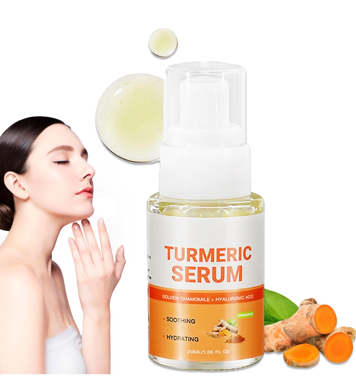 Tbeautfave Turmeric Serum for Dark Spots Face Serum For Women Hydrating Serum For Face &Body Turmeric Serum Anti Aging Serum For Face Reduce Wrinkles skincare for women 30 Ml - Buy Online on GoSupps.com